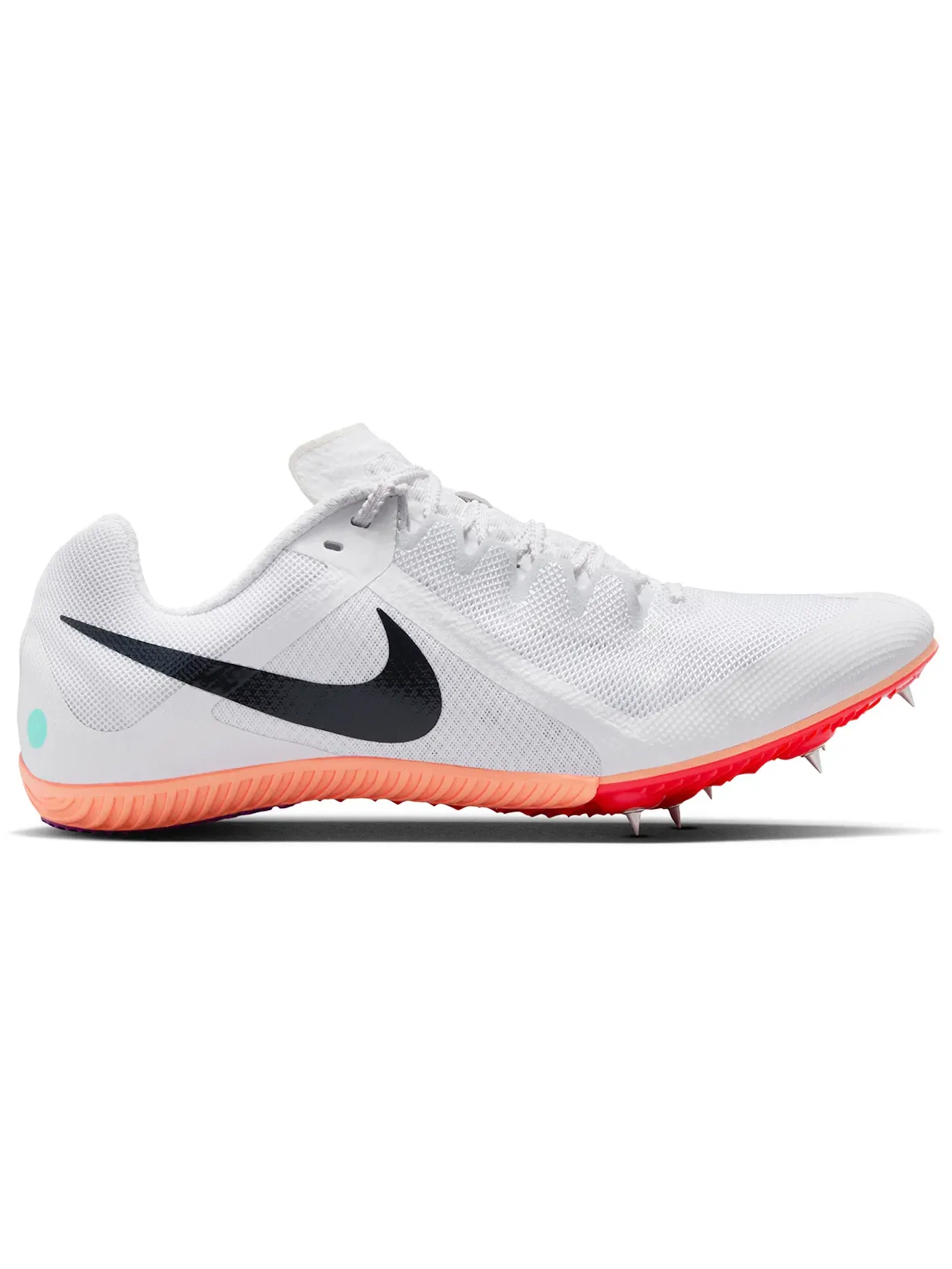 Мужские шиповки для бега Nike Zoom Rival Multi — изображение 1 из 1, белый/яркий/фиолетовый
