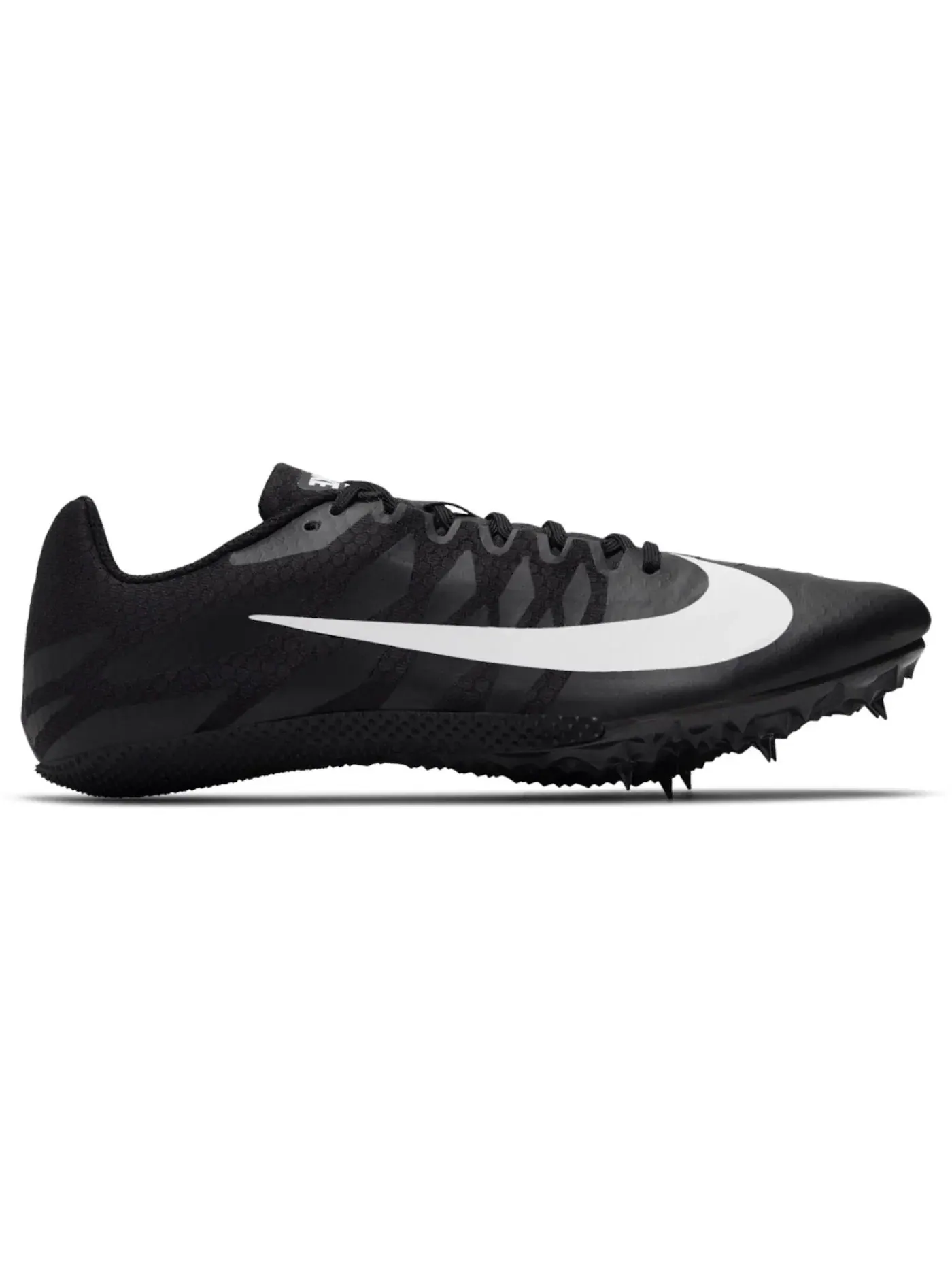 Мужские шиповки для бега Nike Zoom Rival S 9 — изображение 1 из 1, черный/белый