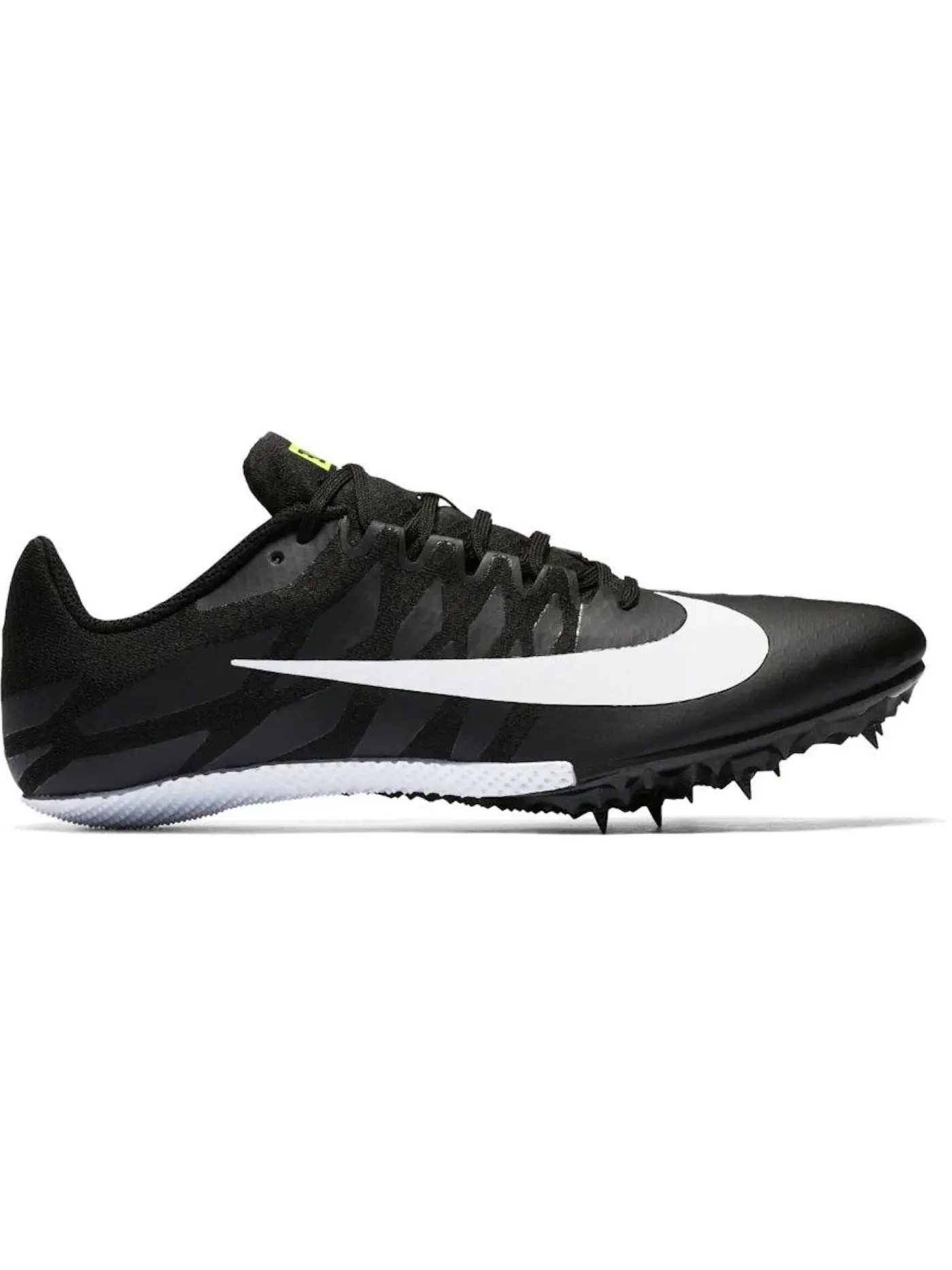 Мужские шиповки с длинным рукавом Nike Zoom Rival S 9 Nike — изображение 1 из 1, черный//белый