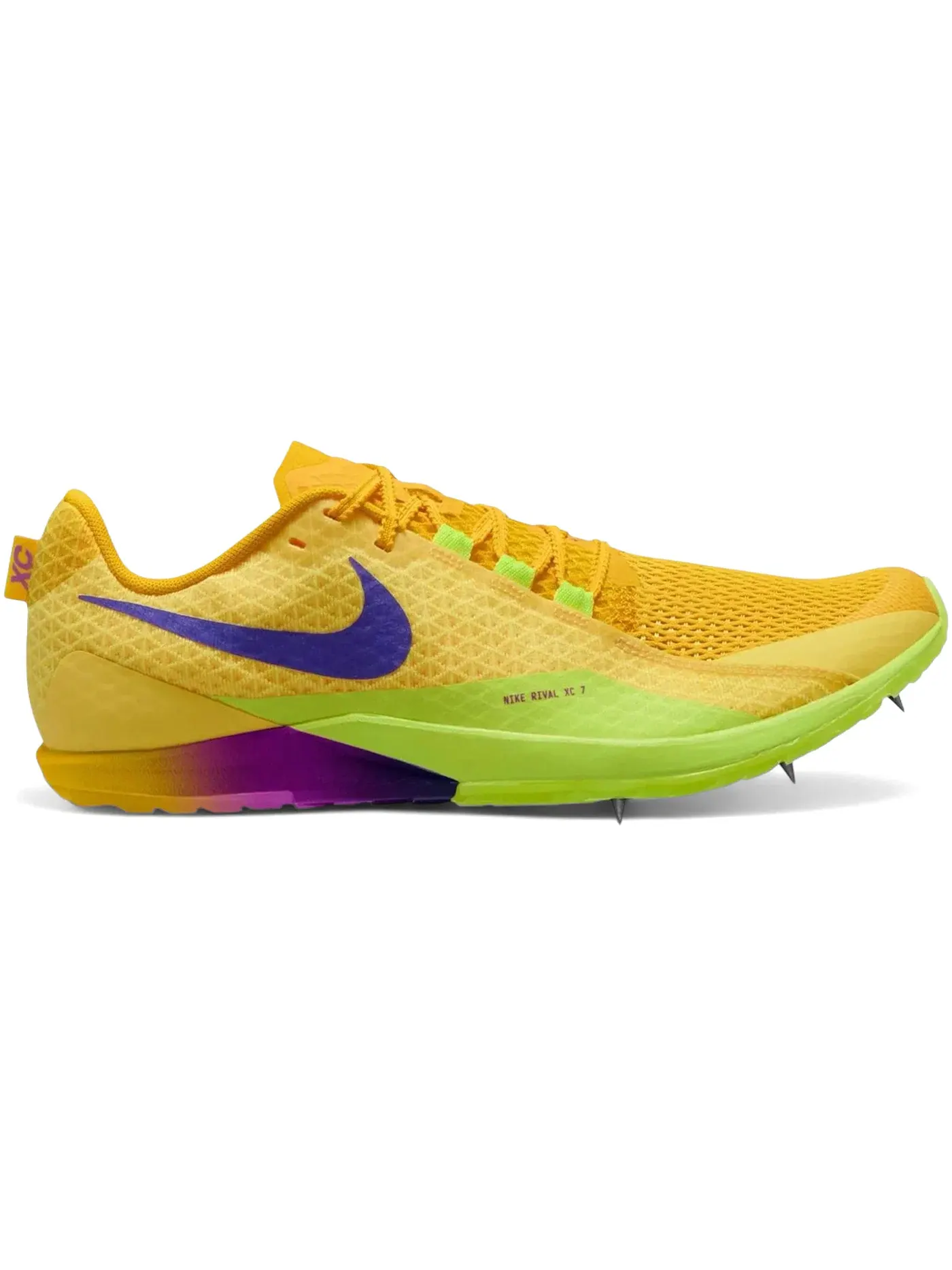 Мужские шиповки для кросс-кантри Nike Zoom Rival XC 7 — изображение 1 из 1, синий/фиолетовый/индиго