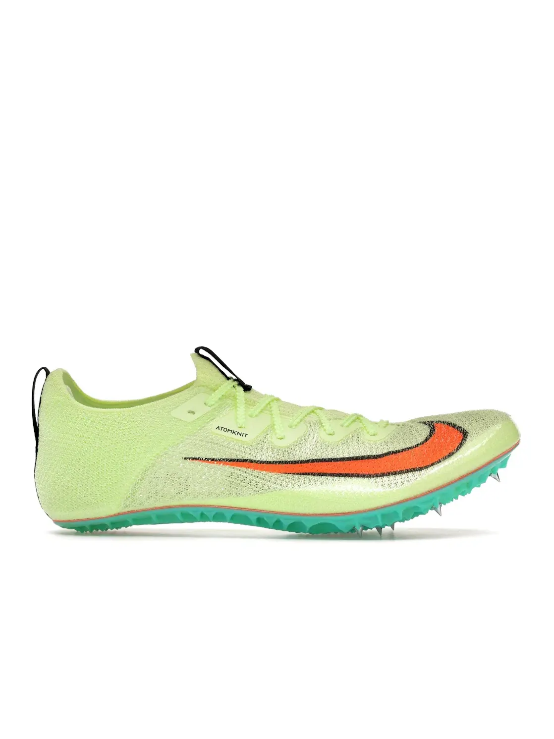 Мужские шиповки для бега с принтом Nike Zoom Superfly Elite 2 — изображение 1 из 4, черный/оранжевый
