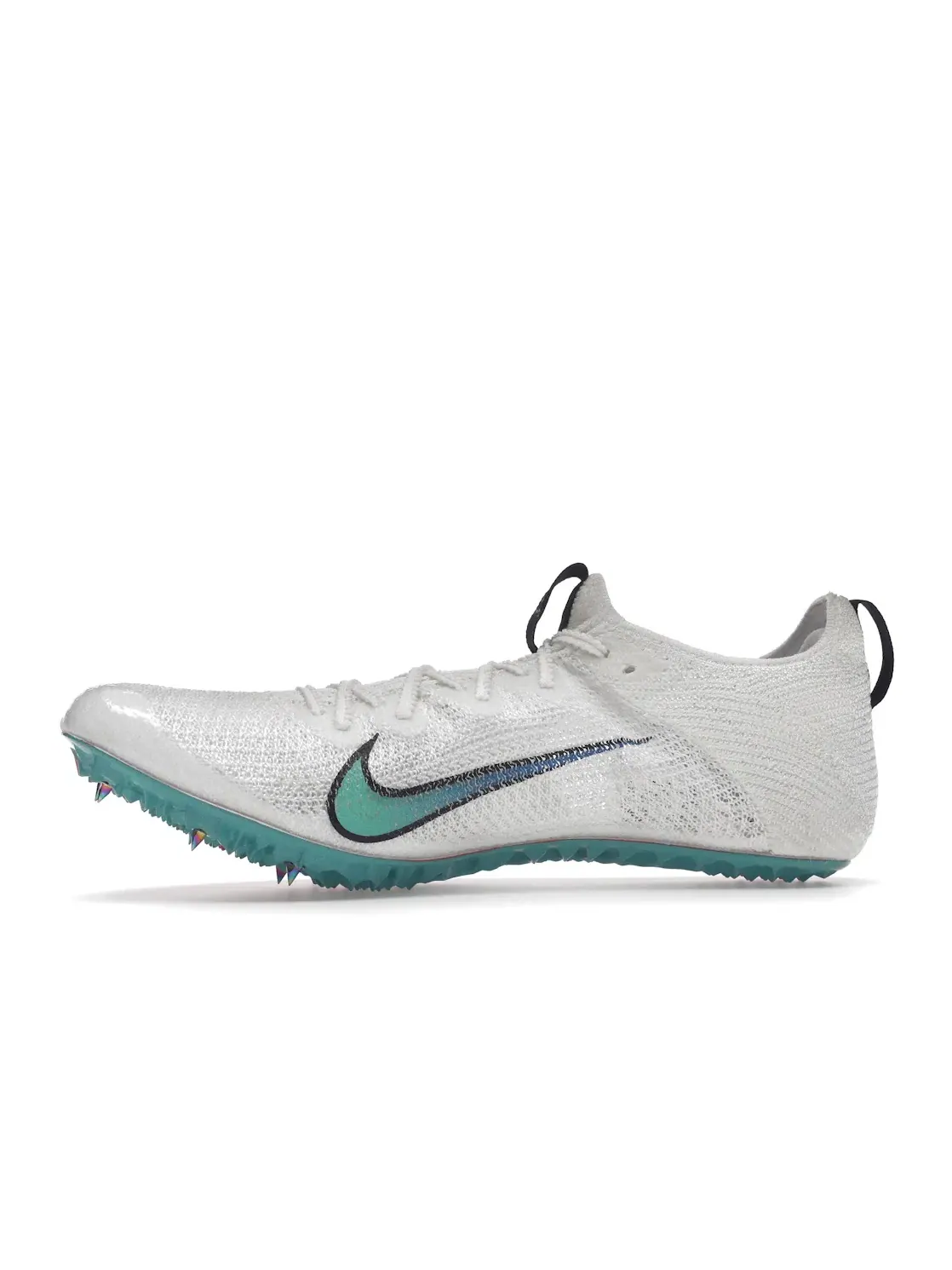 Мужские шиповки для бега Nike Zoom Superfly Elite 2 — изображение 3 из 4, белый//фиолетовый