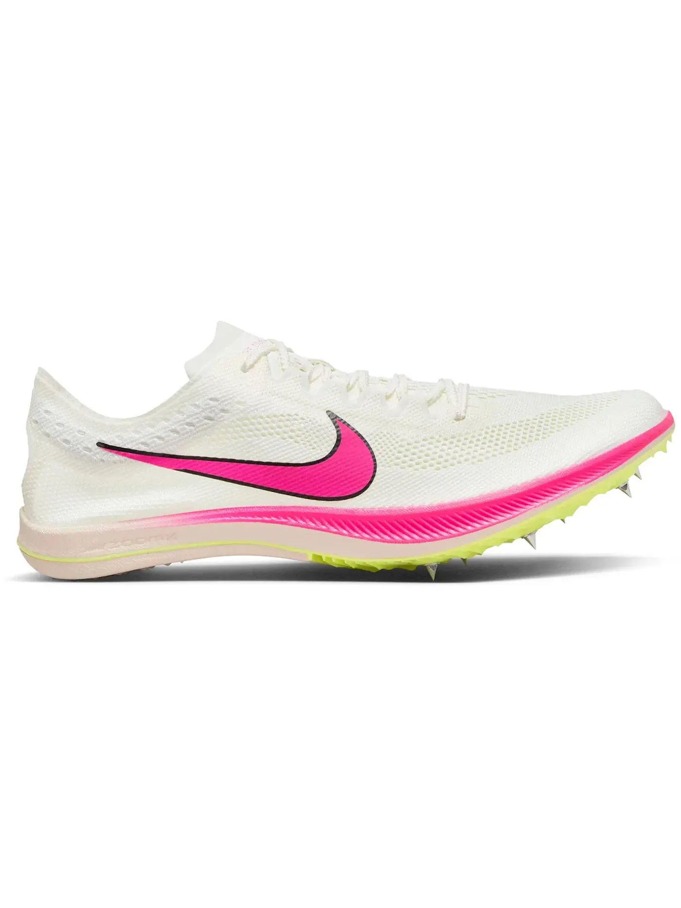 Мужские шиповки с длинным рукавом Nike ZoomX Dragonfly Nike — изображение 1 из 1, светлый//розовый