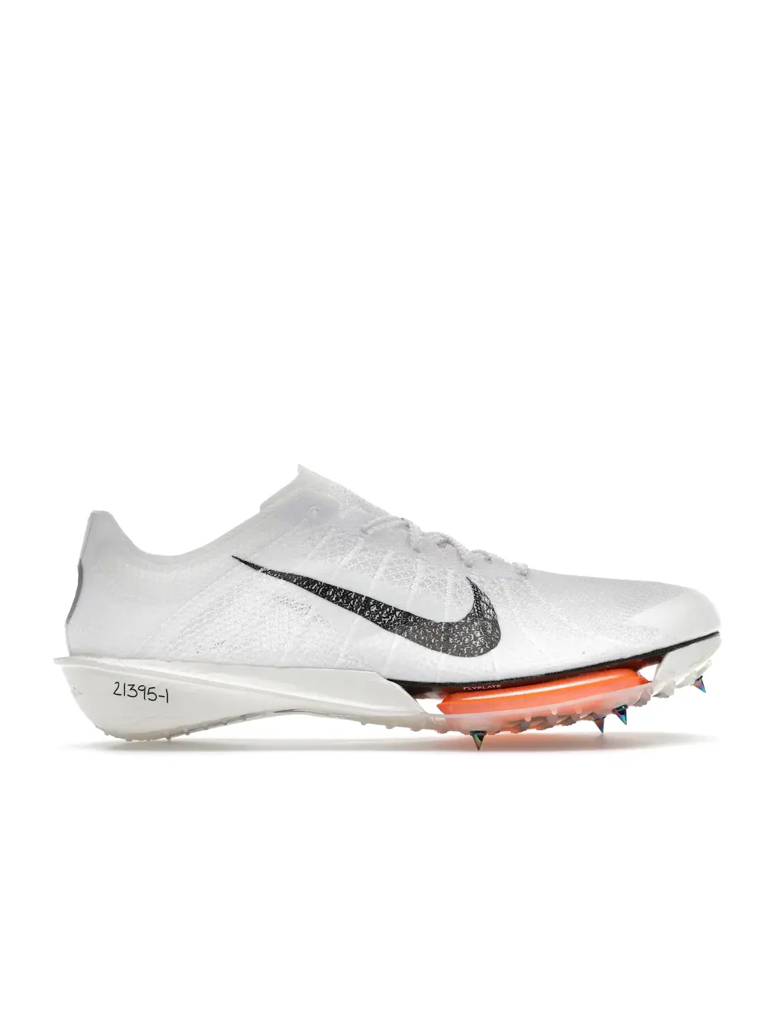 Мужские шиповки с длинным рукавом Nike ZoomX Victory 2 Prototype Nike — изображение 1 из 4, белый/оранжевый/черный