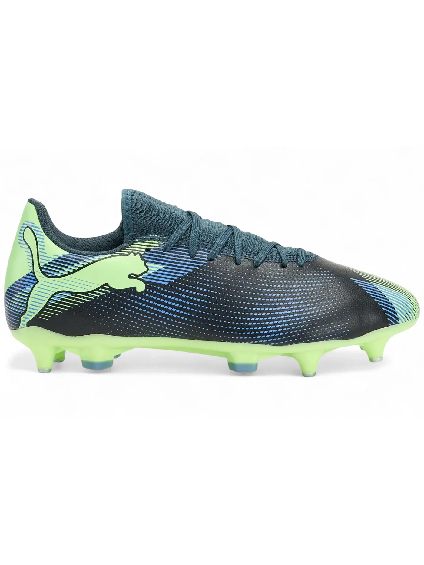 Мужские бутсы с высоким захватом Puma Future 7 Play MxSG — изображение 1 из 1, серый/фиолетовый