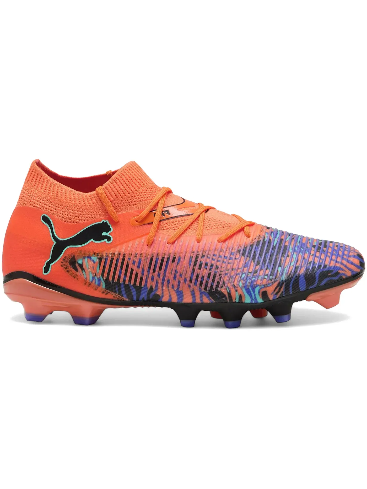 Мужские бутсы для игры на твердом покрытии Puma Future 8 Match FG/AG Creativity Pack — изображение 1 из 1, оранжевый
