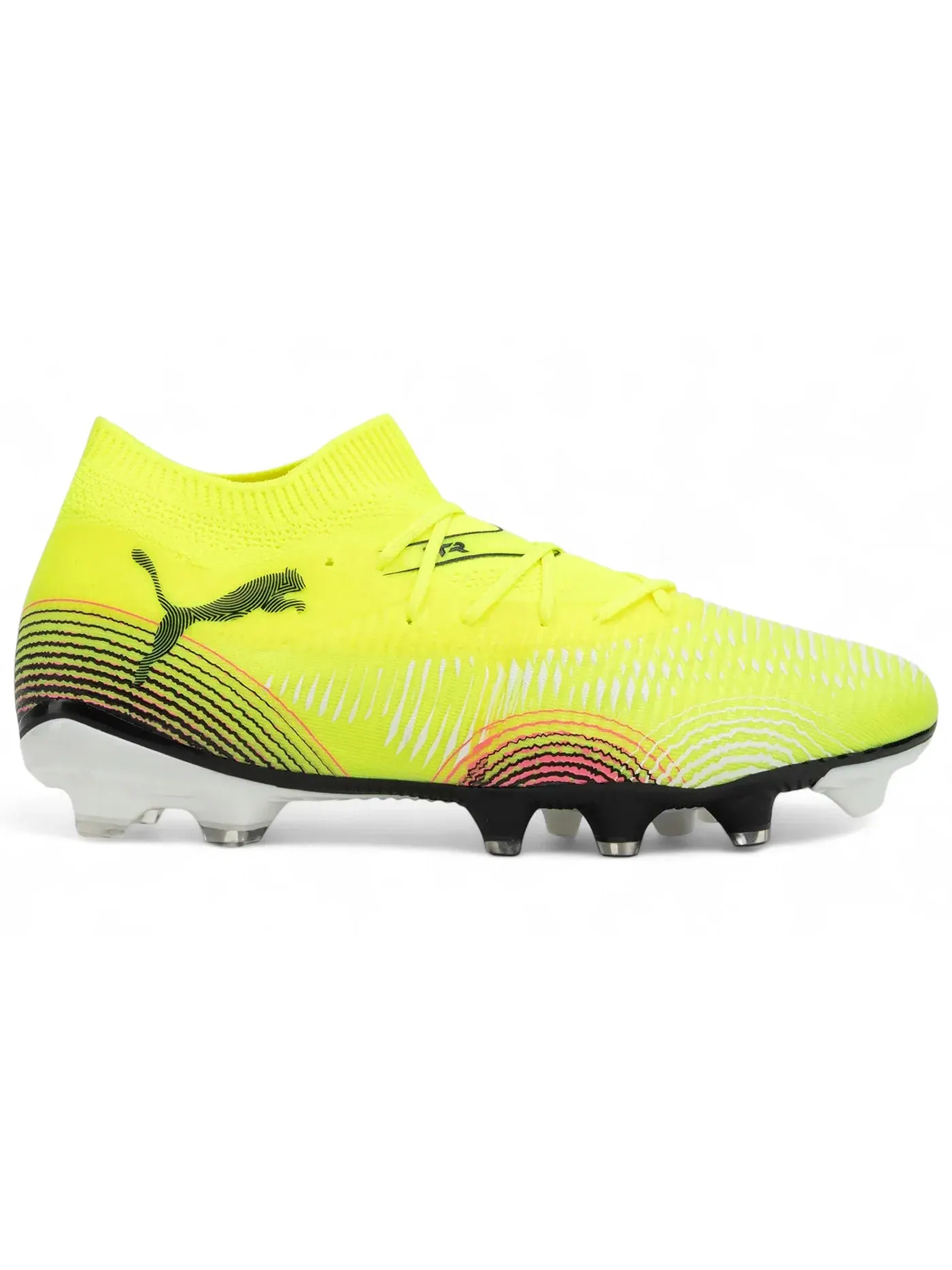 Мужские бутсы Puma Future 8 Match FG/AG — изображение 1 из 1, желтый черный