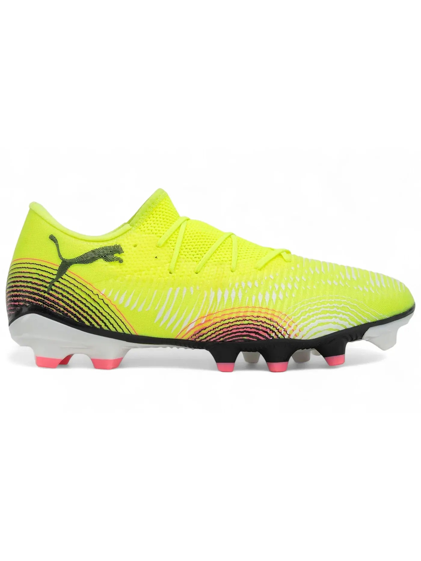 Мужские бутсы с принтом Puma Future 8 Match Low FG/AG Puma — изображение 1 из 1, желтый/черный