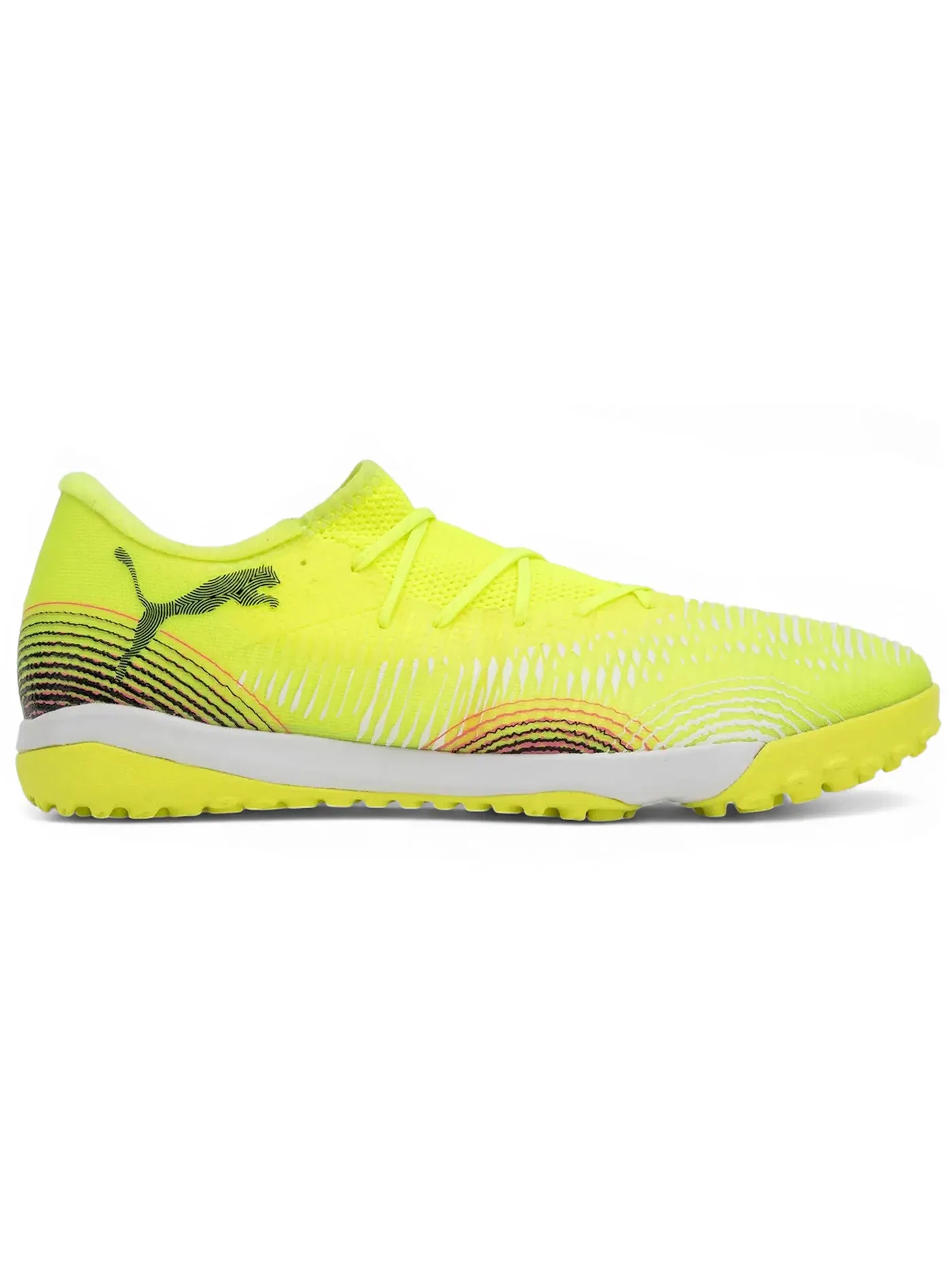 Мужские бутсы Puma Future 8 Match Low TT — изображение 1 из 1, желтый/черный