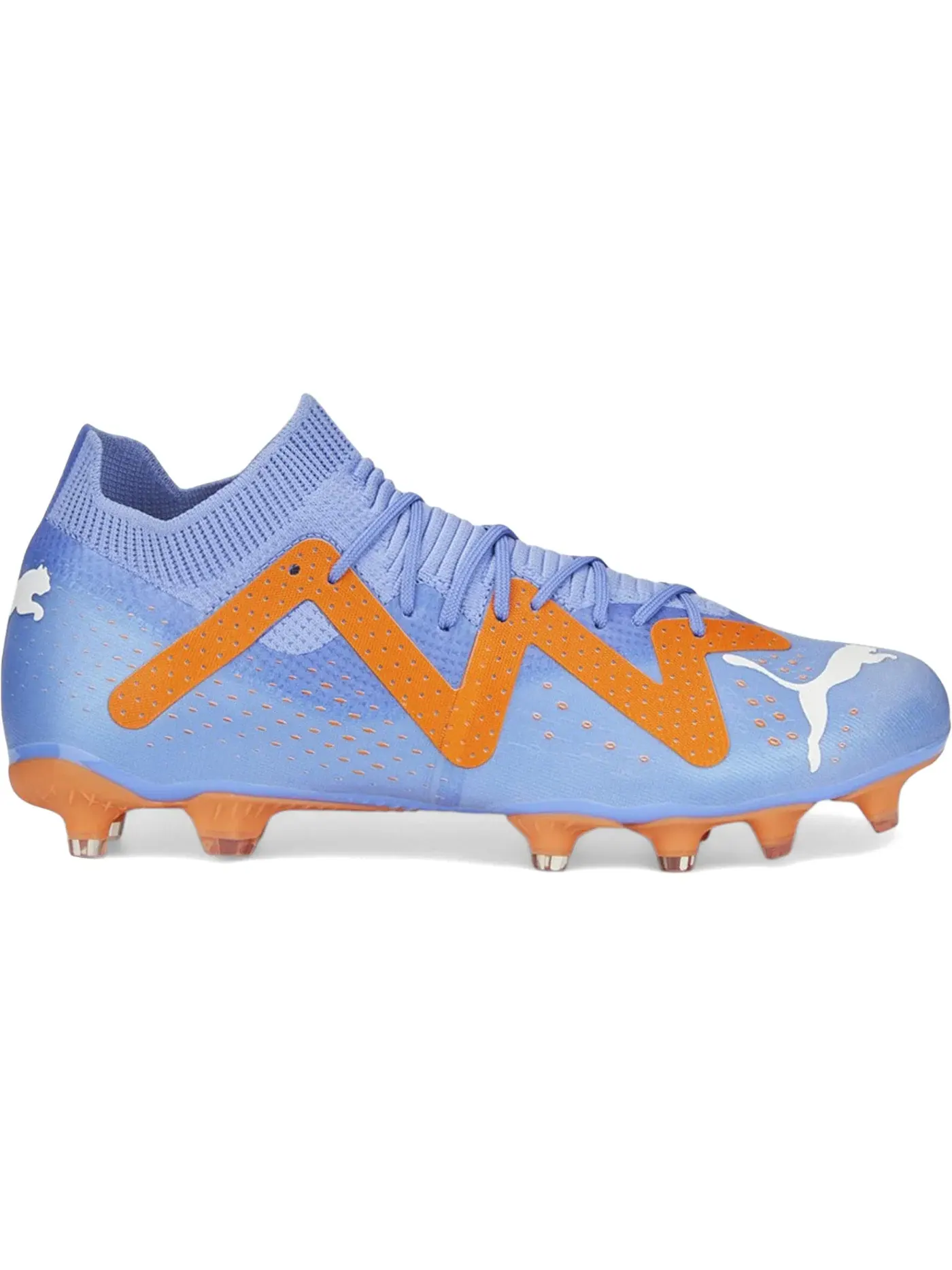 Женские бутсы Puma Future Match FG/AG — изображение 1 из 1, синий/белый/оранжевый