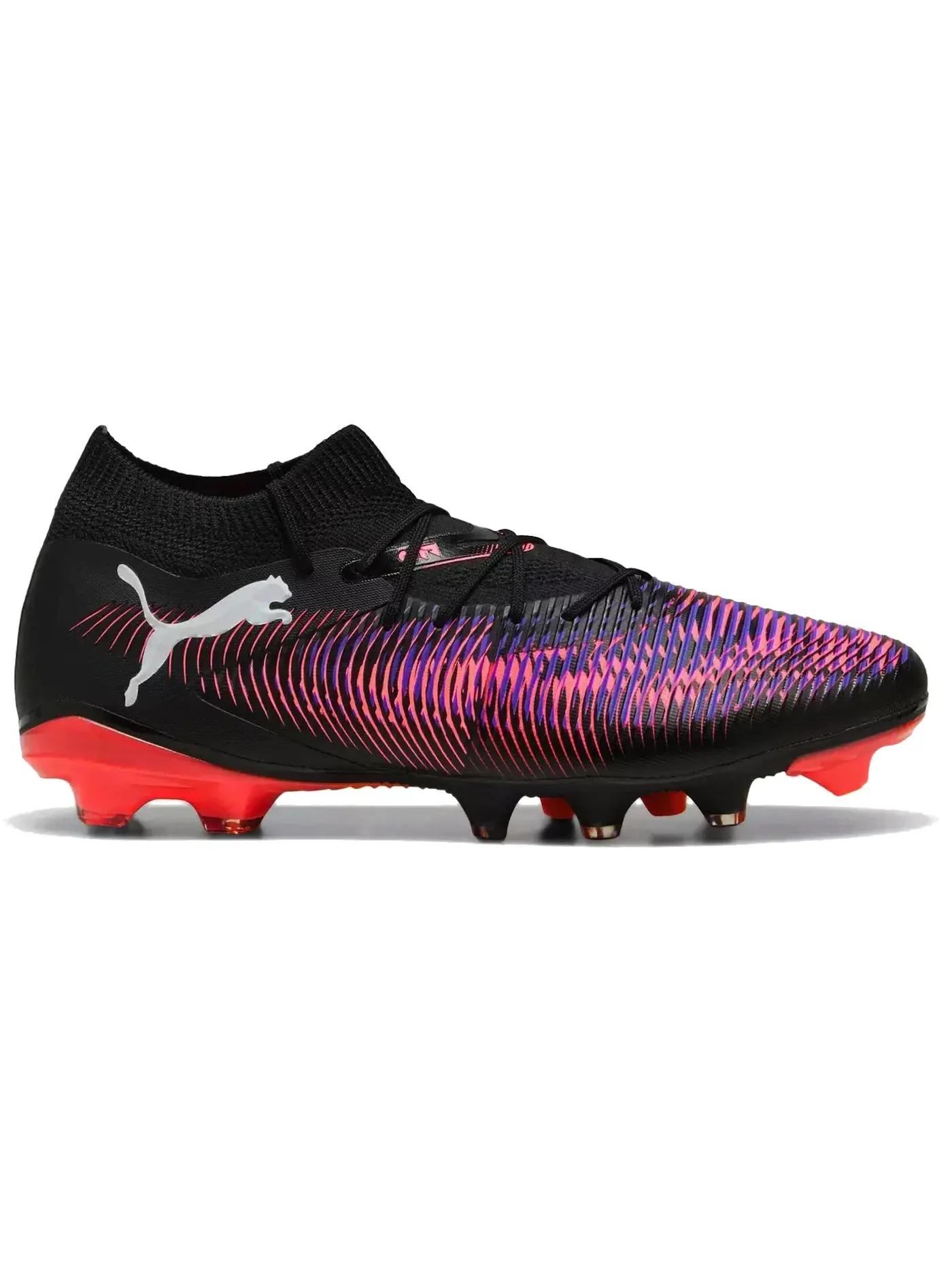 Мужские бутсы с технологией FUZIONFIT+ Puma Future Ultimate 8 FG — изображение 1 из 1, черный/белый/красный