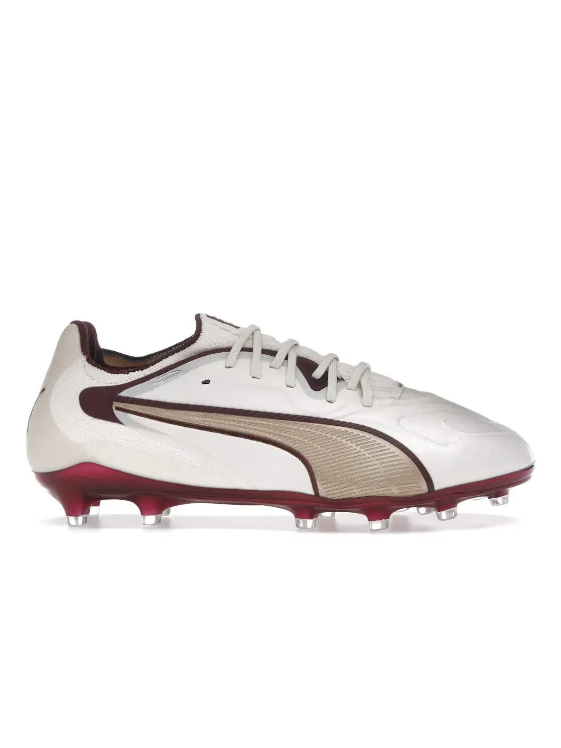 Мужские бутсы с шипами Puma King 20 Ultimate FG/AG — изображение 1 из 4, золотистый/черный