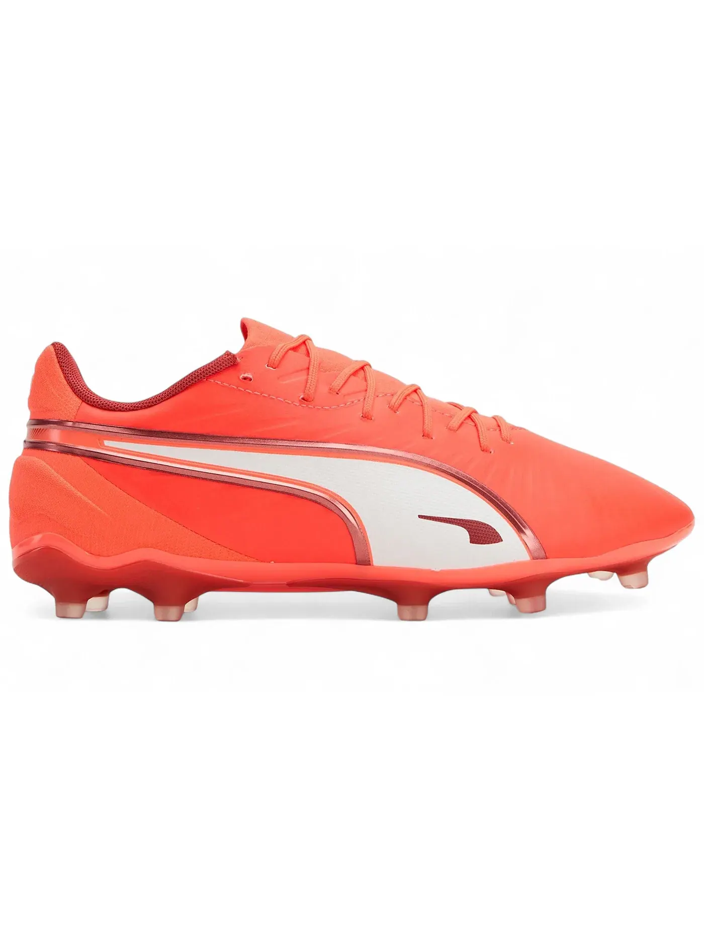 Мужские бутсы для агрессивного покрытия Puma King Match FG/AG Puma — изображение 1 из 1, красный/белый/красный