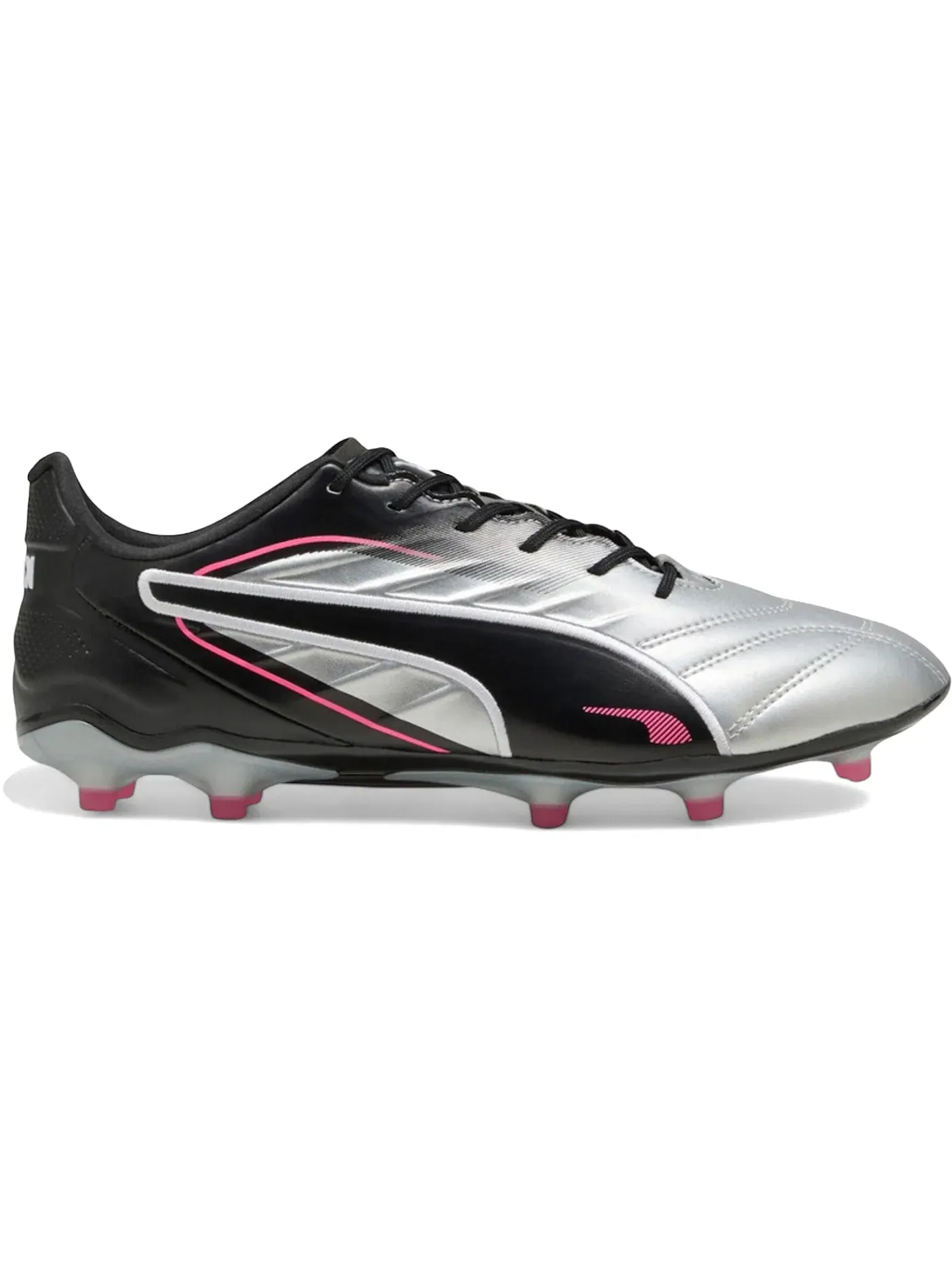 Мужские бутсы с длинным рукавом Puma King Pro FG/AG Audacity Pack Puma Silver/Puma Black/Sun Struck/Puma White