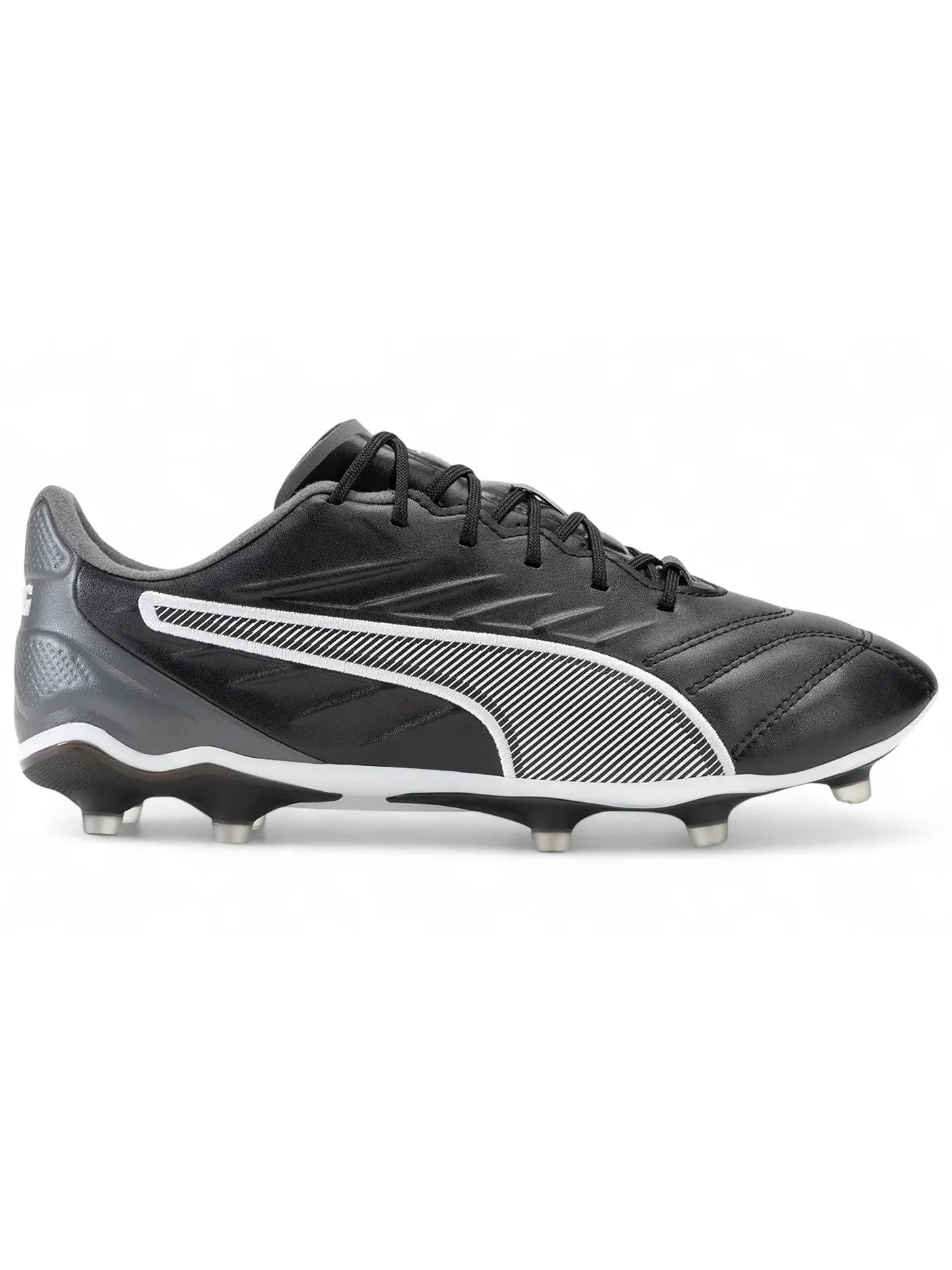 Мужские бутсы с длинным рукавом Puma King Pro FG/AG Puma Puma Black/Puma White/Cool Dark Grey — изображение 1 из 1