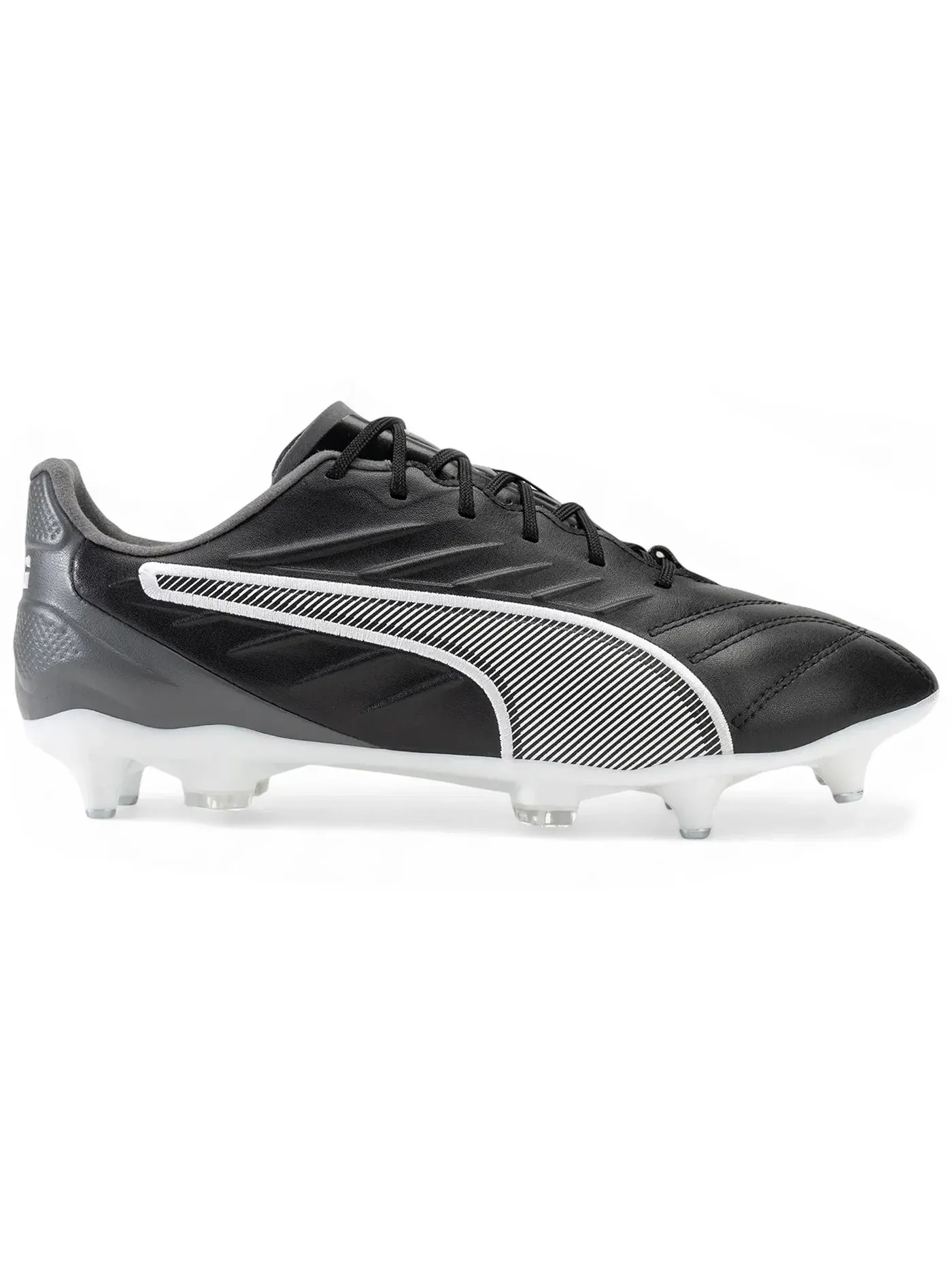 Мужские бутсы с шипами Puma King Pro MxSG Puma Black/Puma White/Cool Dark Gray — изображение 1 из 1
