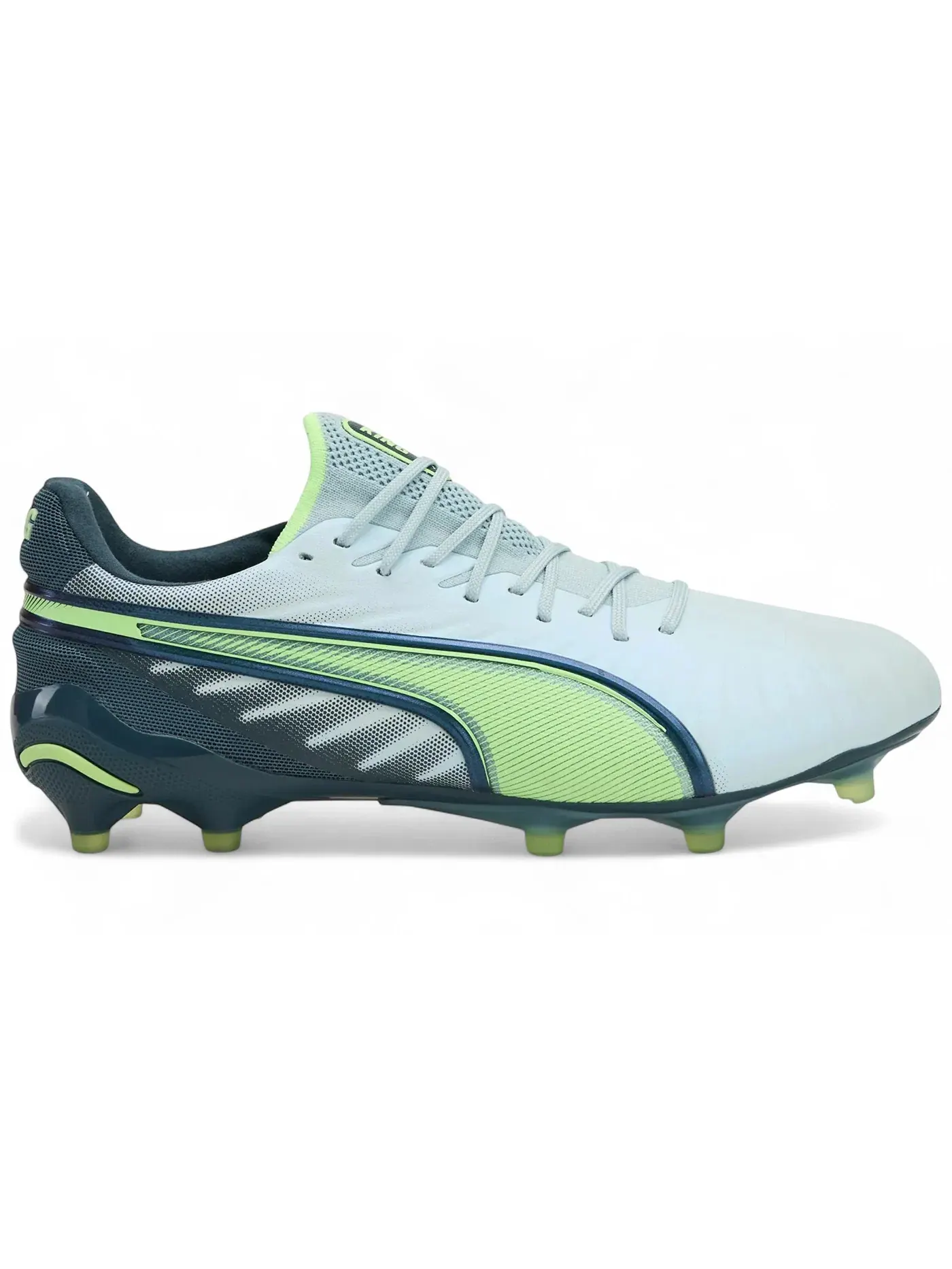 Мужские бутсы Puma King Ultimate FG/AG, Frosted Dew/Fizzy Apple — изображение 1 из 1