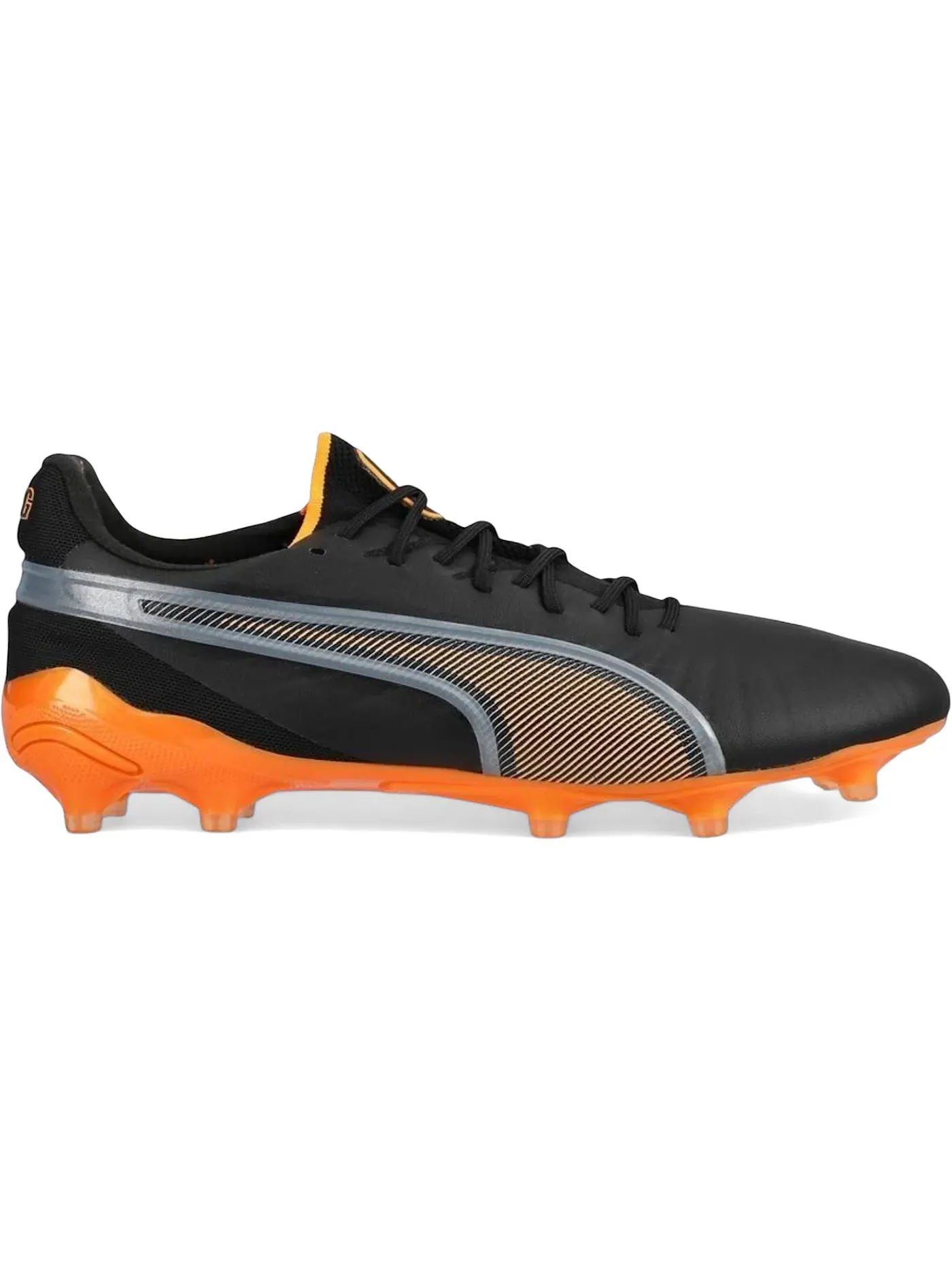 Мужские бутсы с длинным рукавом Puma King Ultimate FG/AG Hot Pursuit Pack Puma Black/Heat Fire/Puma Silver