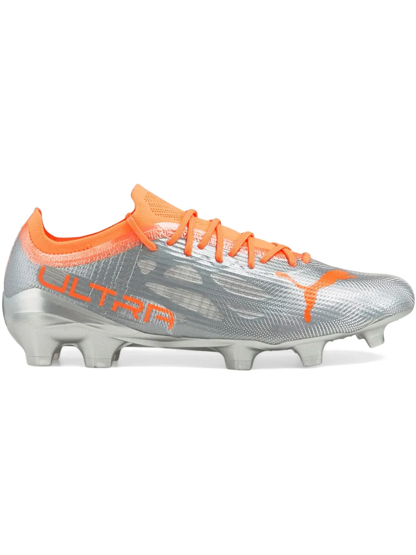Мужские бутсы с длинным рукавом Puma Ultra 1.4 FG/AG — изображение 1 из 1, серебристый неоновый