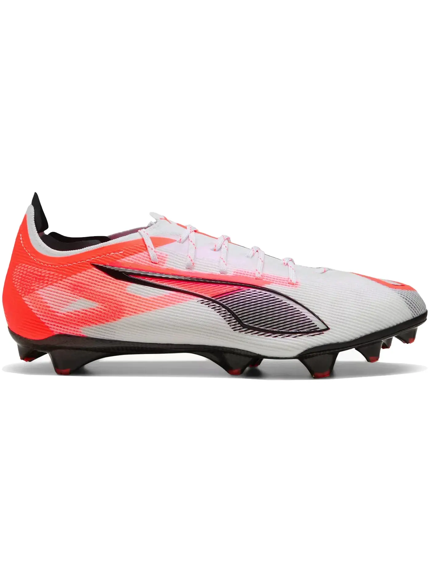 Мужские бутсы с карбоновым покрытием Puma Ultra 5 Carbon FG — изображение 1 из 1, белый/черный/красный