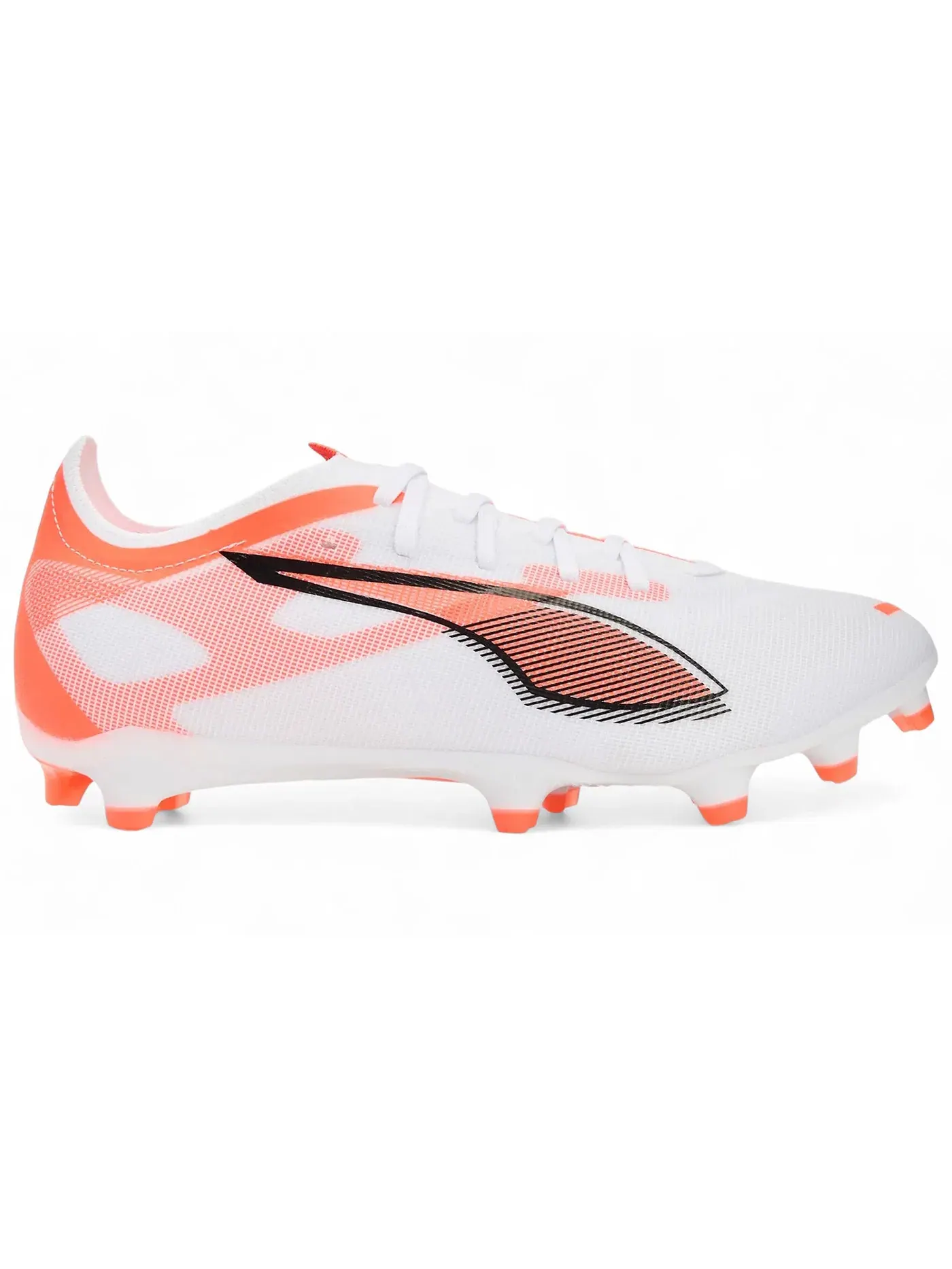 Мужские бутсы с длинным рукавом Puma Ultra 5 Match FG/AG Puma Puma White/Puma Black/Glowing Red — изображение 1 из 1