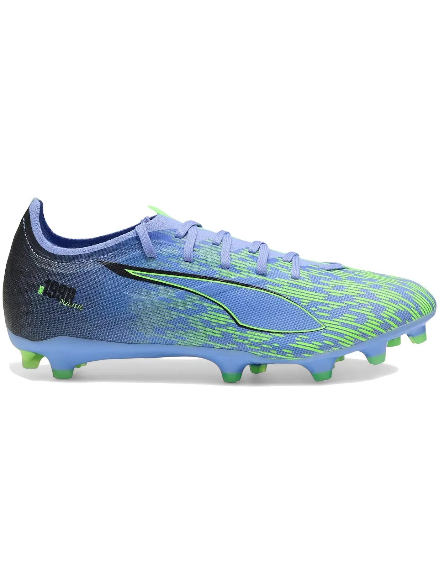 Мужские бутсы Puma Ultra 5 Ultimate FG/AG — изображение 1 из 1, зеленый фиолетовый
