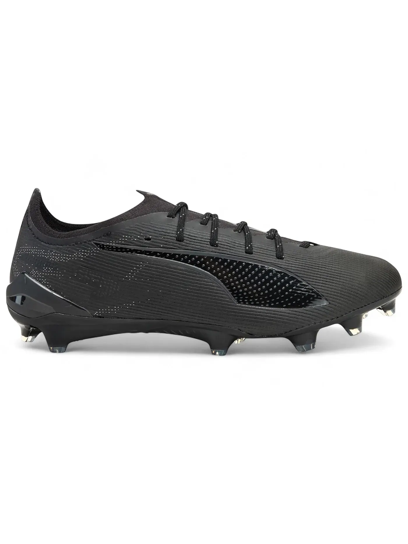 Мужские бутсы с высокими характеристиками Puma Ultra 5 Ultimate FG Puma Black/Puma Silver/Shadow Grey — изображение 1 из 1