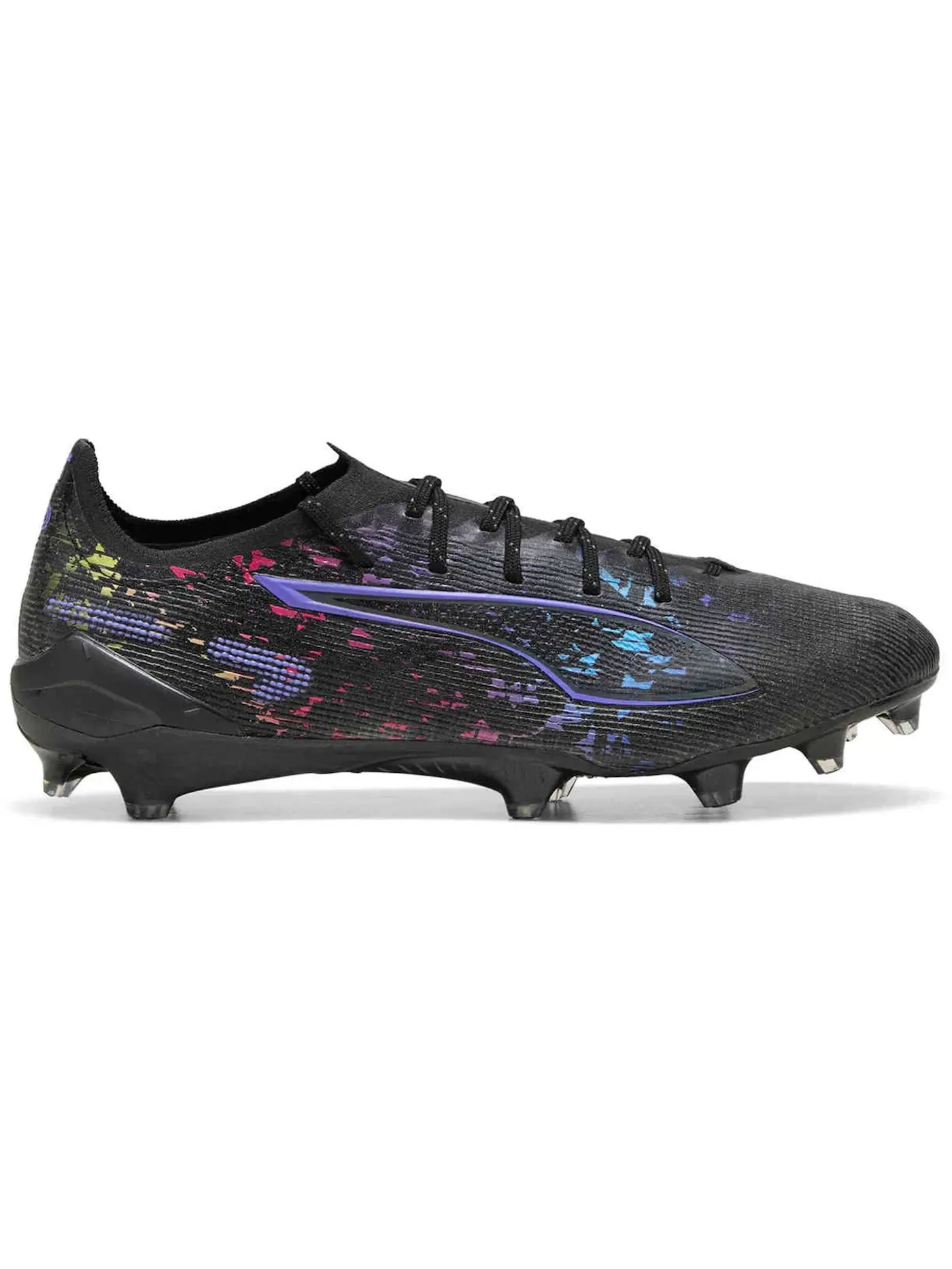Мужские бутсы с длинным рукавом Puma Ultra 5 Ultimate FG Puma — изображение 1 из 1, черный/темный//розовый