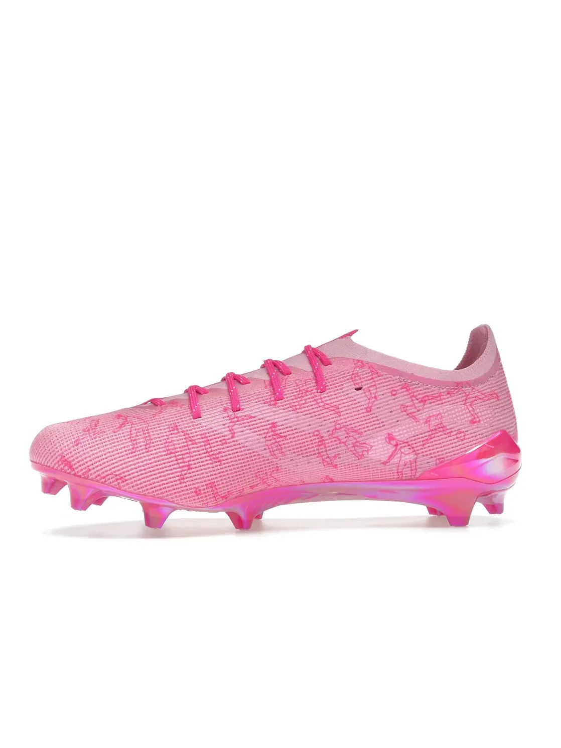 Мужские бутсы с длинным рукавом Puma Ultra 5 Ultimate FG Puma — изображение 3 из 4, розовый/розовый