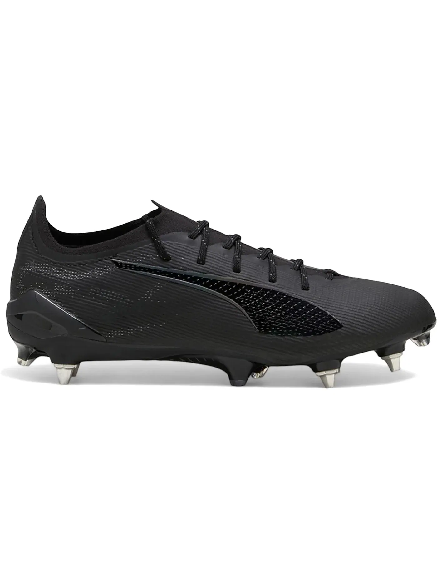 Мужские бутсы с шипами Puma Ultra 5 Ultimate MxSG Puma Puma Black/Puma Silver/Shadow Gray — изображение 1 из 1