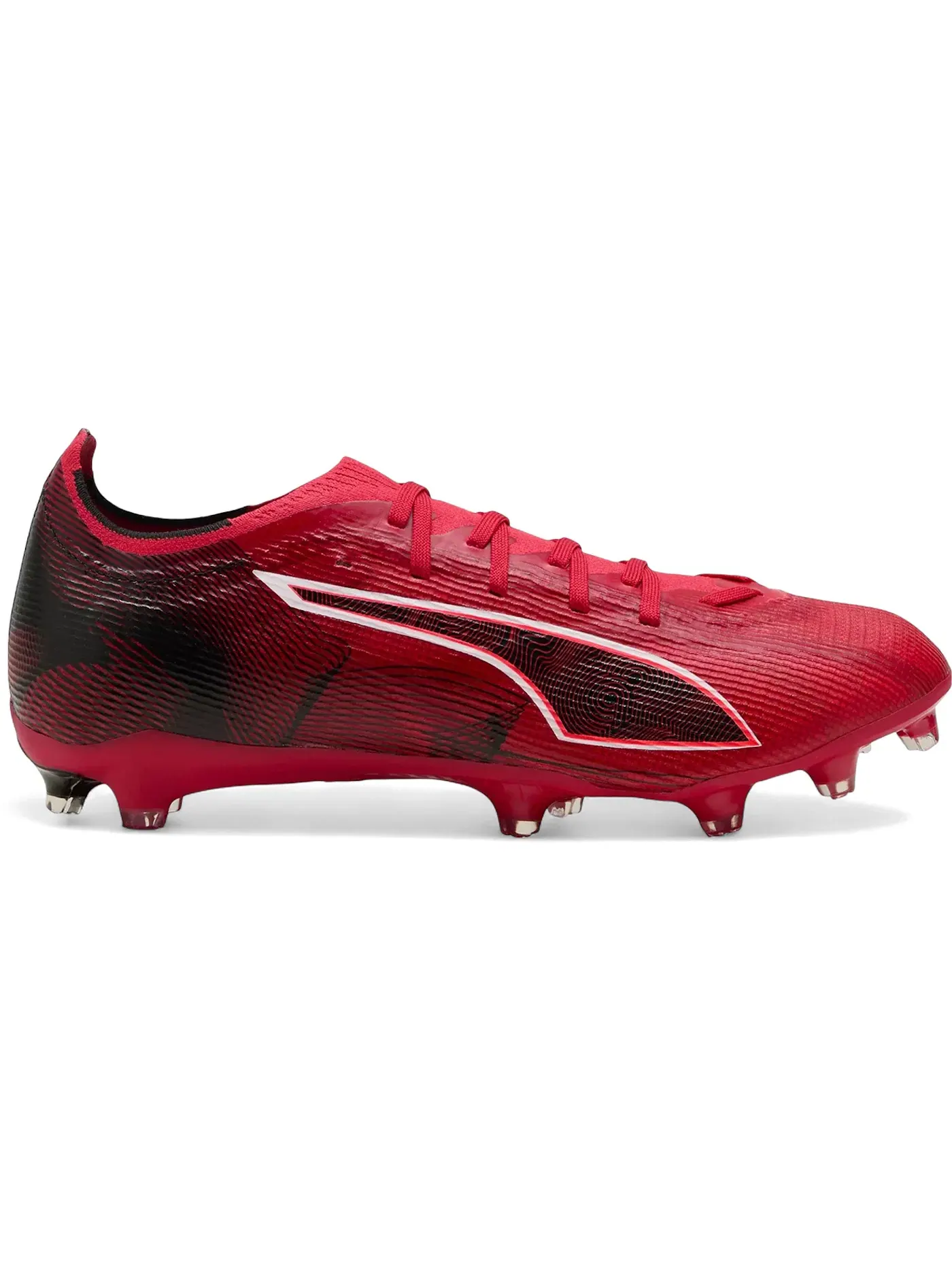 Мужские бутсы с длинным рукавом Puma Ultra 6 Match FG/AG Puma — изображение 1 из 1, красный/черный
