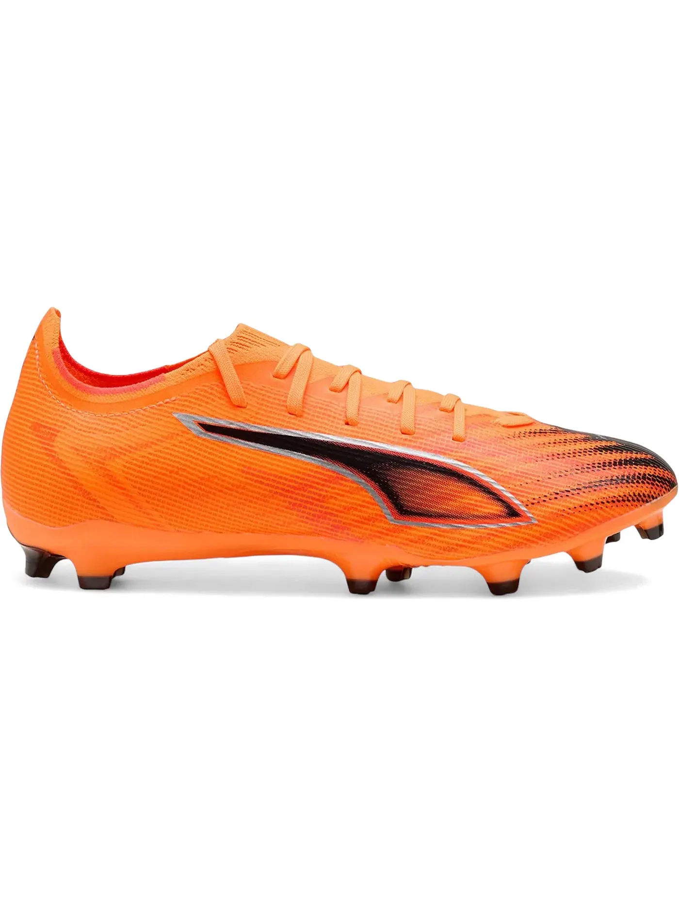 Мужские бутсы Puma Ultra 6 Match FG/AG — изображение 1 из 1, черный/красный