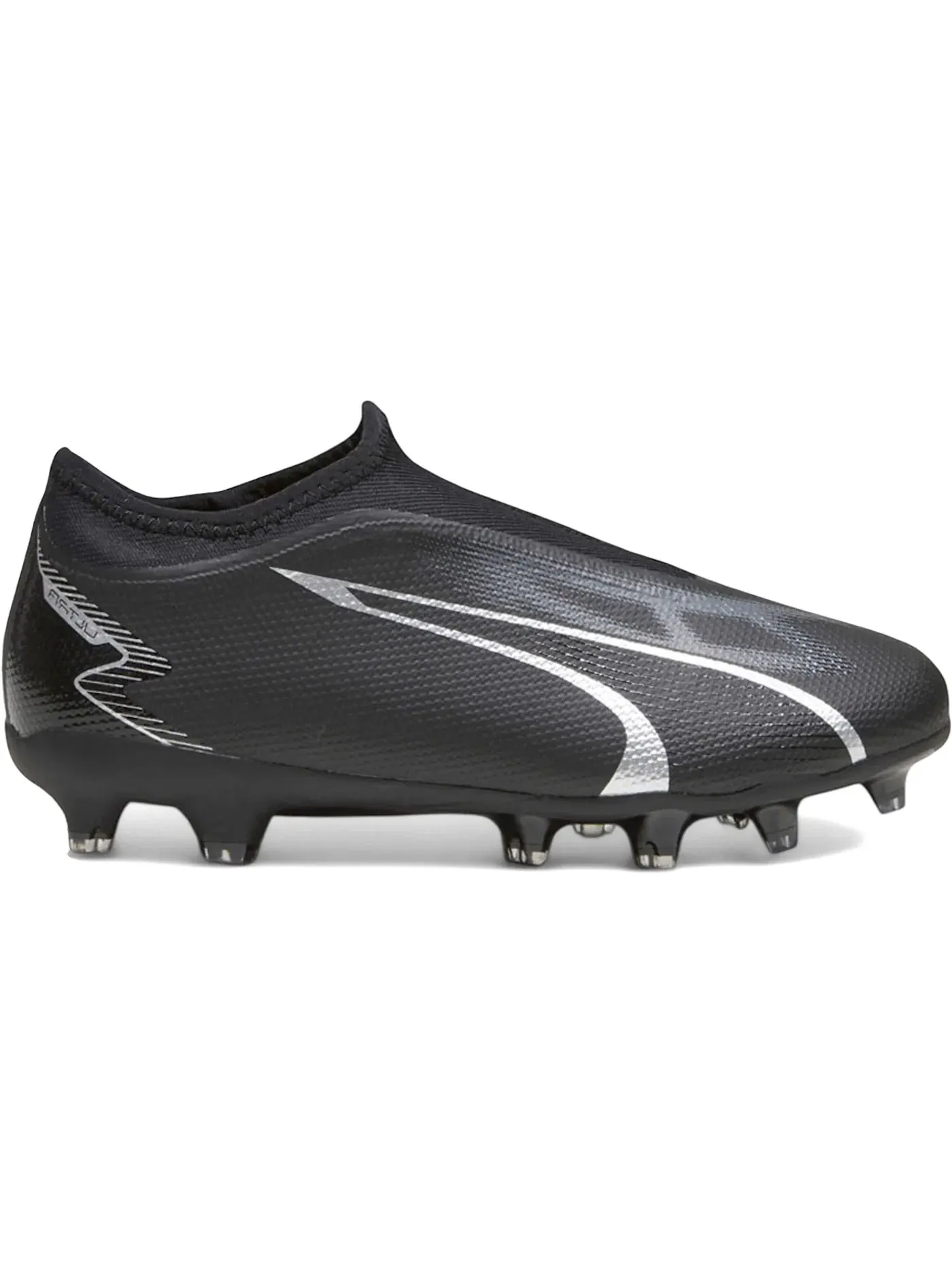 Детские бутсы Puma Ultra Match Laceless FG/AG Eclipse Pack (GS) Puma Black/Asphalt — изображение 1 из 1