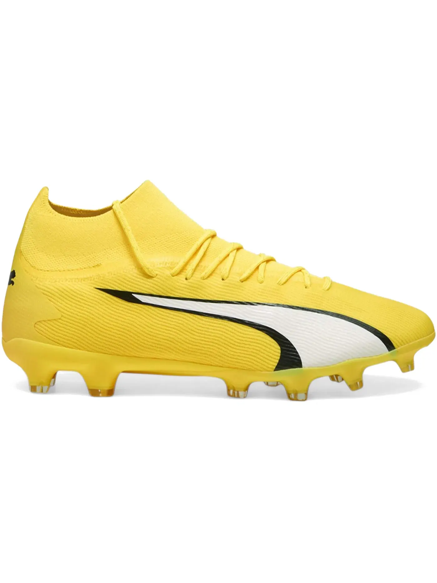 Мужские бутсы с длинным рукавом Puma Ultra Pro FG/AG Puma — изображение 1 из 1, желтый/белый/черный