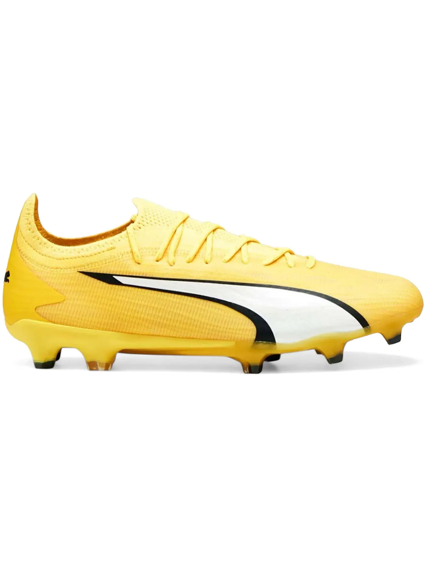 Мужские бутсы с длинным рукавом Puma Ultra Ultimate FG/AG Voltage Pack — изображение 1 из 1, желтый/белый/черный