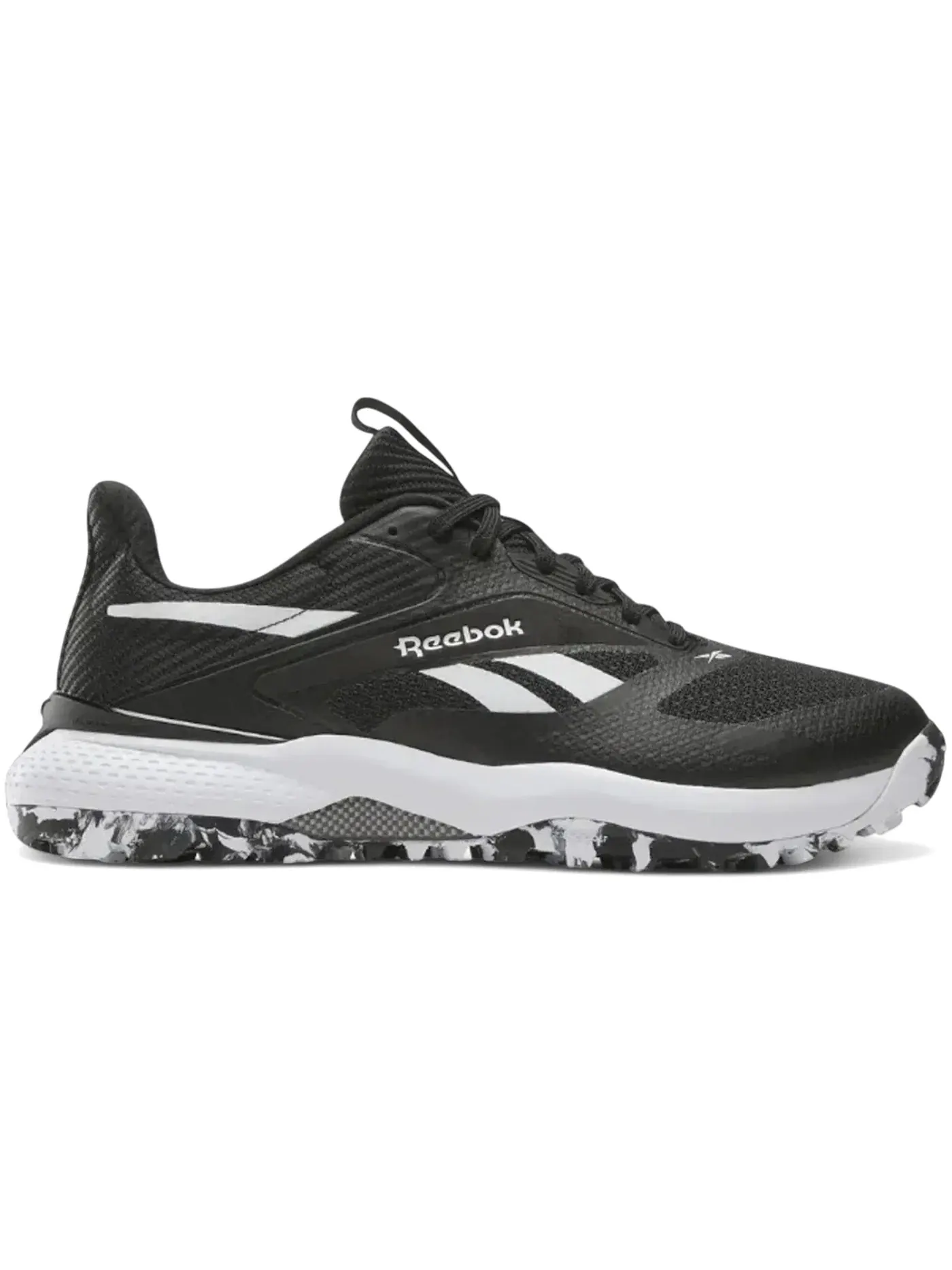 Шиповки для гольфа Reebok Nano Golf — изображение 1 из 1, черный/белый