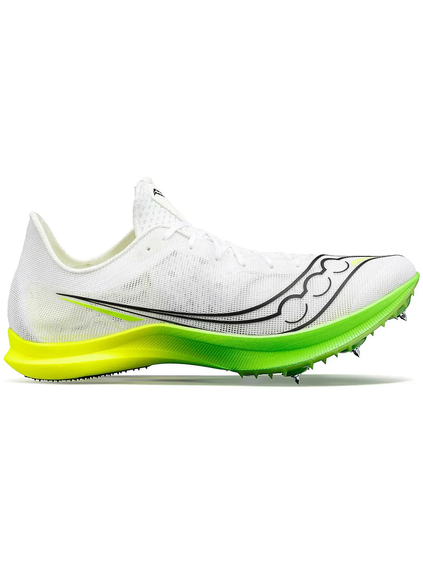 Мужские шиповки с шипами Saucony Endorphin Cheetah — изображение 1 из 1, белый