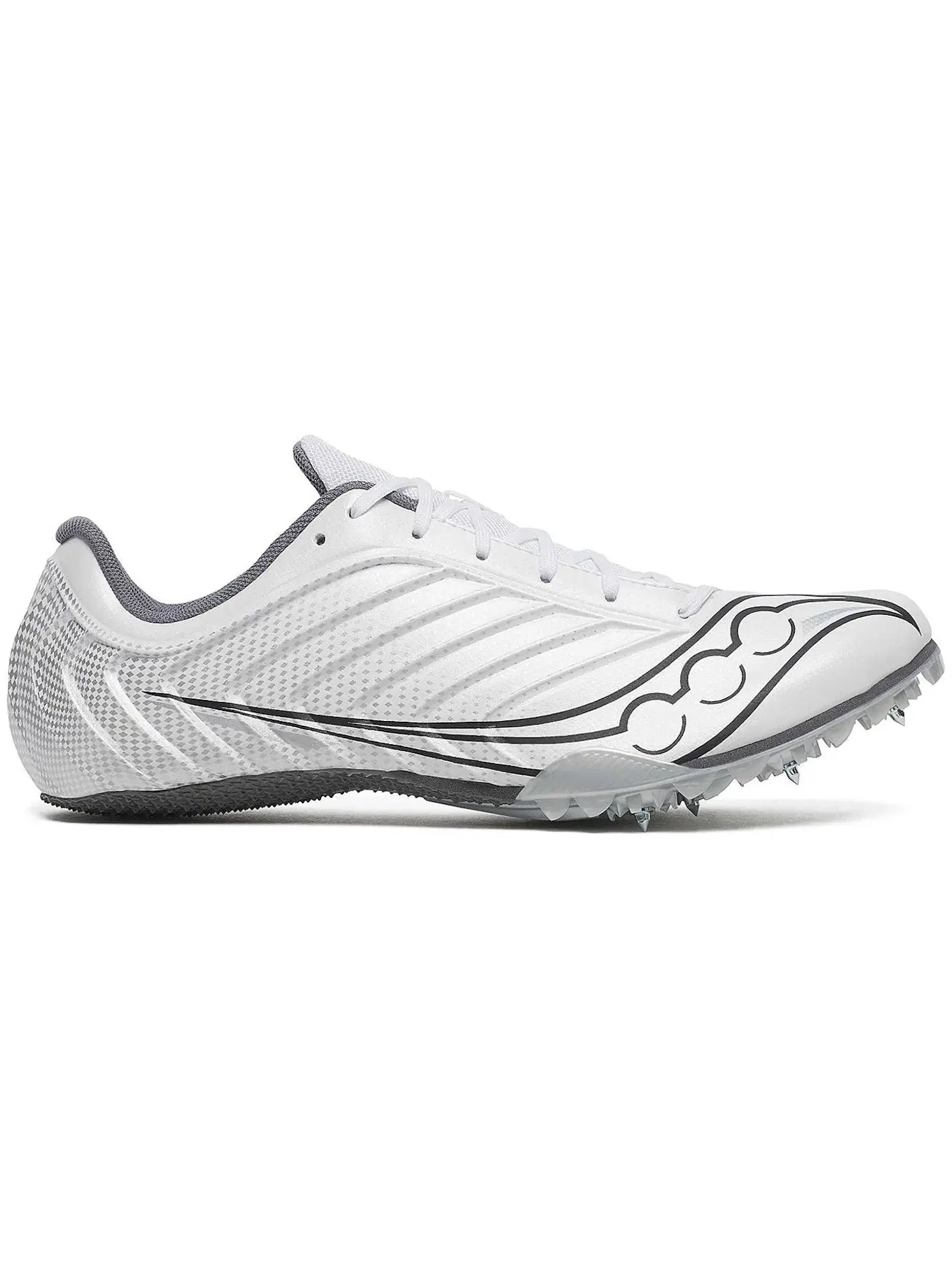 Мужские шиповки с принтом Saucony Spitfire 5 Saucony — изображение 1 из 1, белый