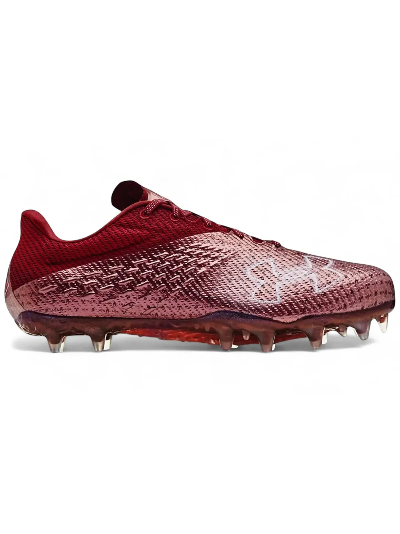 Мужские бутсы с принтом Under Armour Blur Smoke MC — изображение 1 из 1, белый