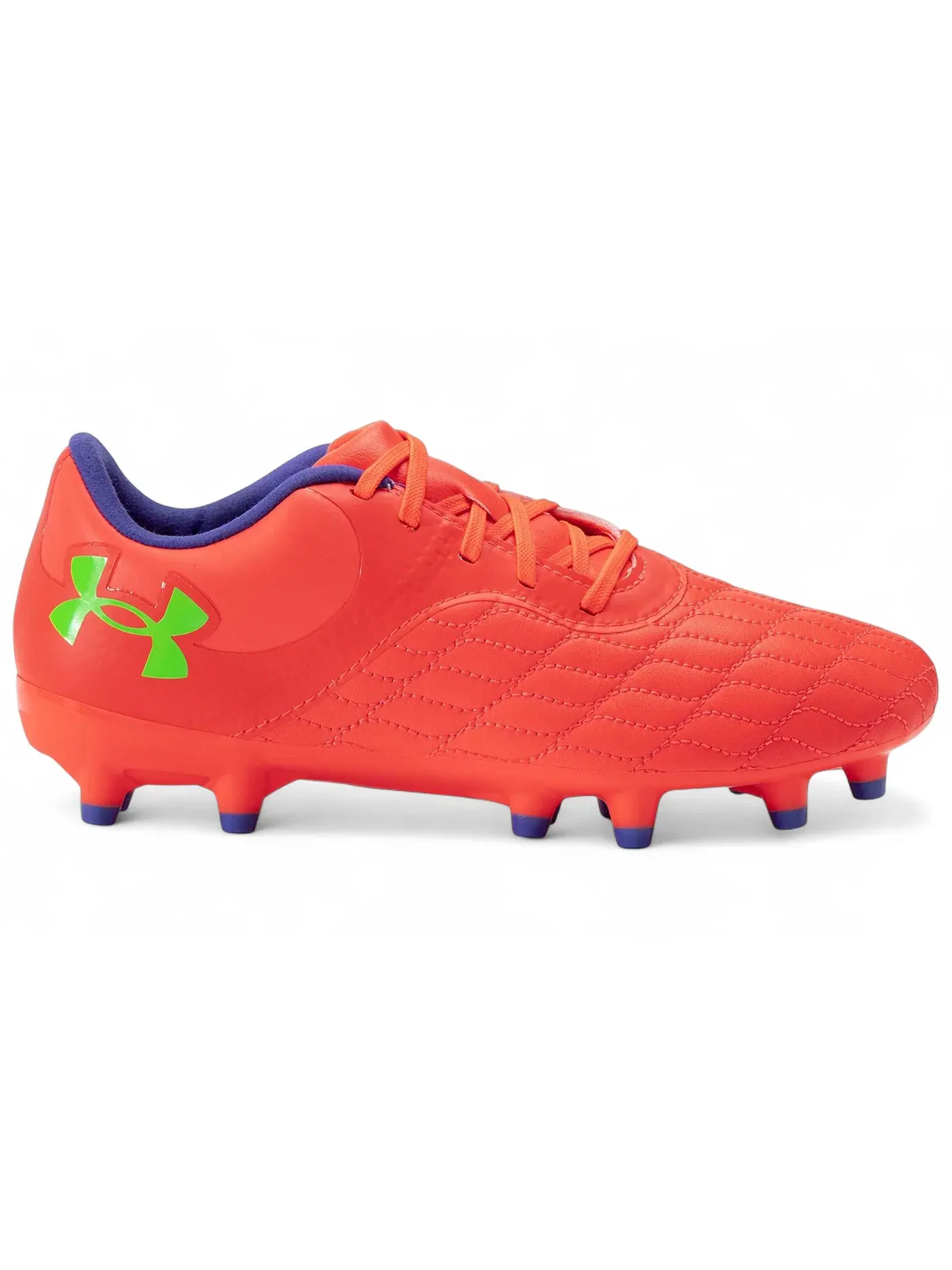 Детские бутсы Magnetico Select JR 3.0 FG Under Armour — изображение 1 из 1, черный/зеленый