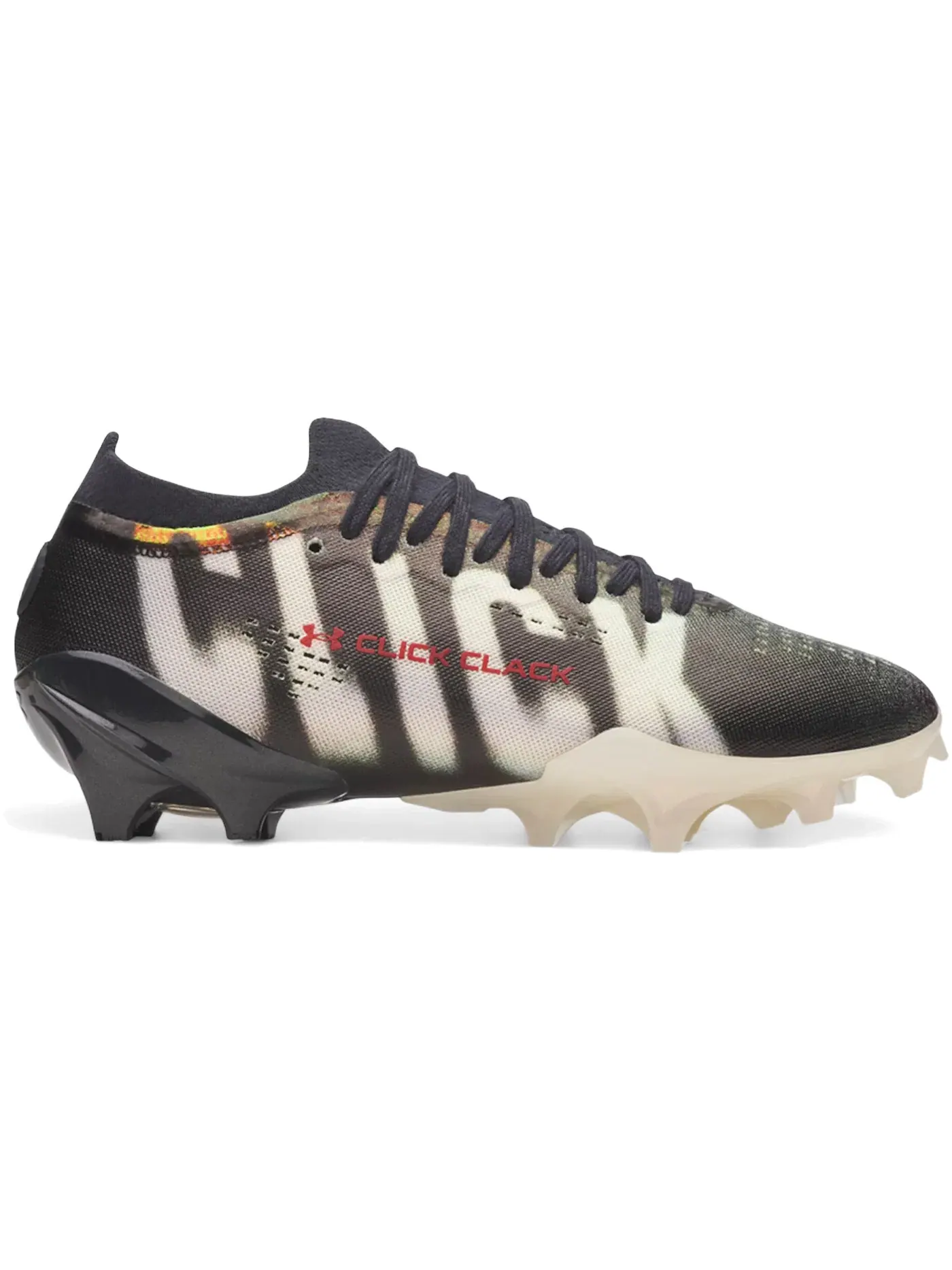 Мужские бутсы с шипами Under Armour UA Blur Pro — изображение 1 из 1, черный/белый