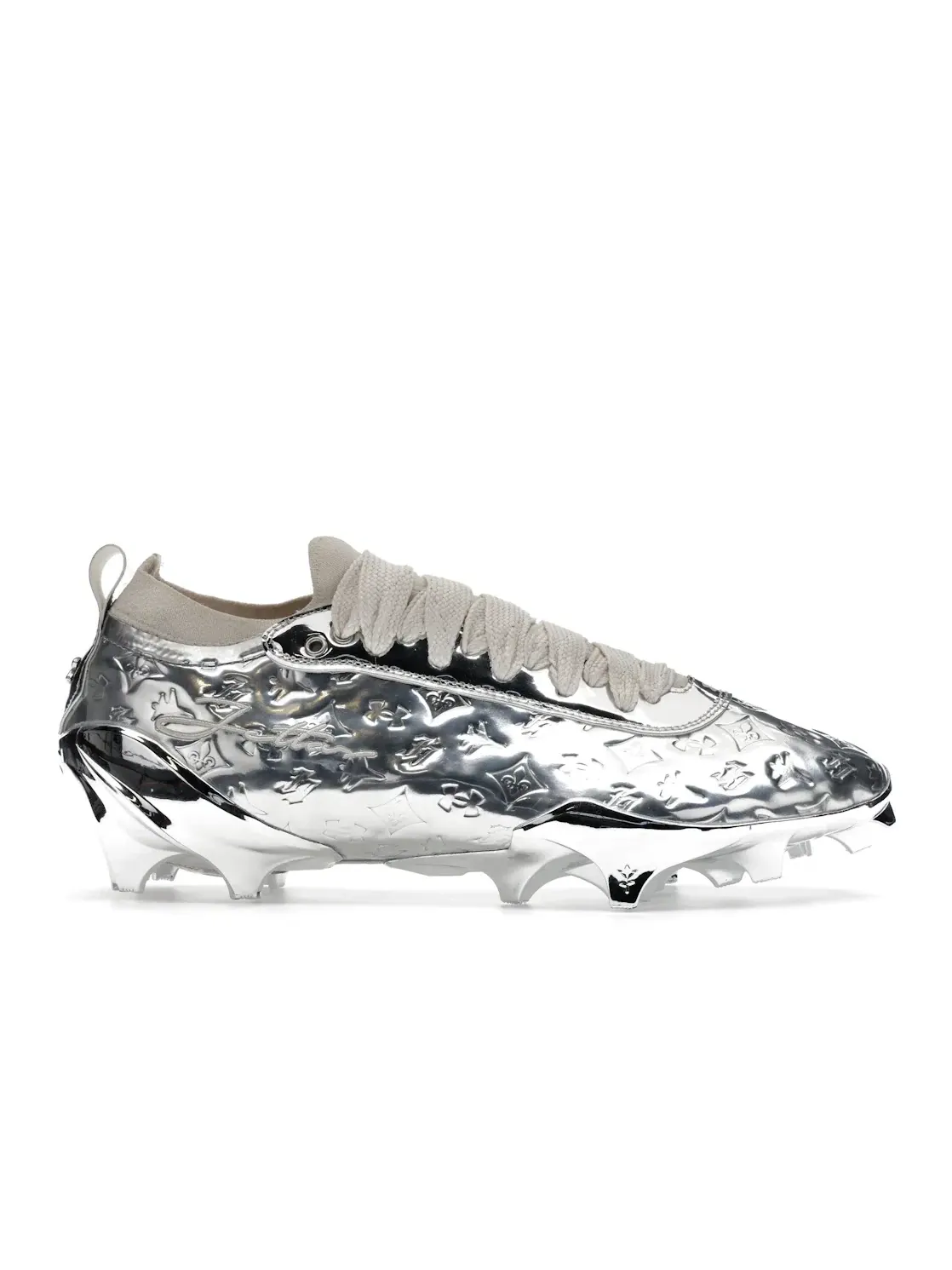 Мужские бутсы Under Armour UA Blur Pro Justin Jefferson The Bag — изображение 1 из 4, серебристый белый