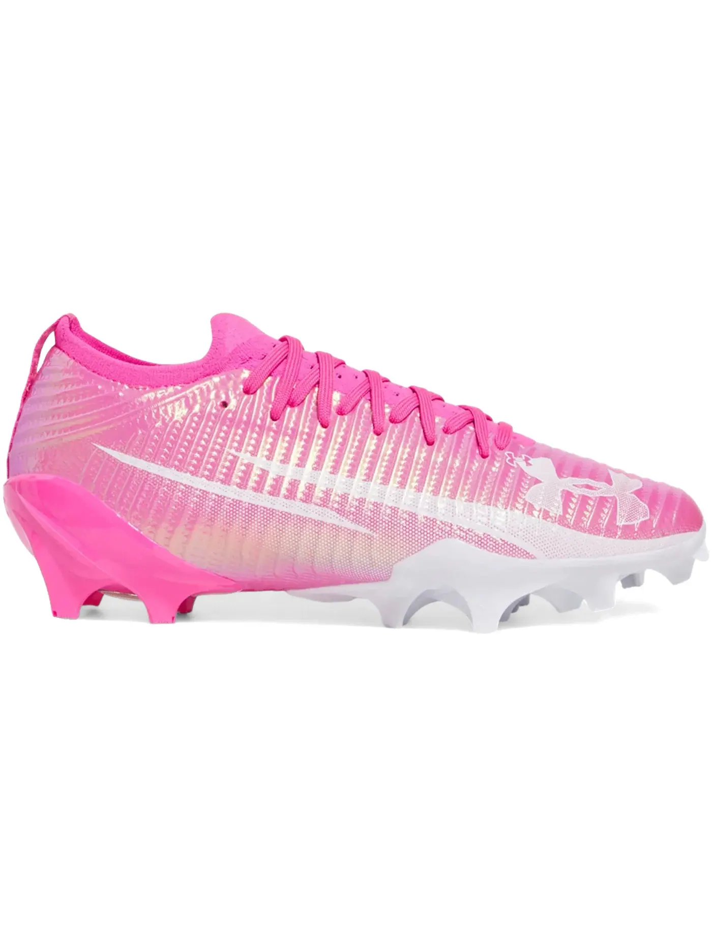 Мужские бутсы с шипами Under Armour UA Blur Pro — изображение 1 из 1, розовый/белый