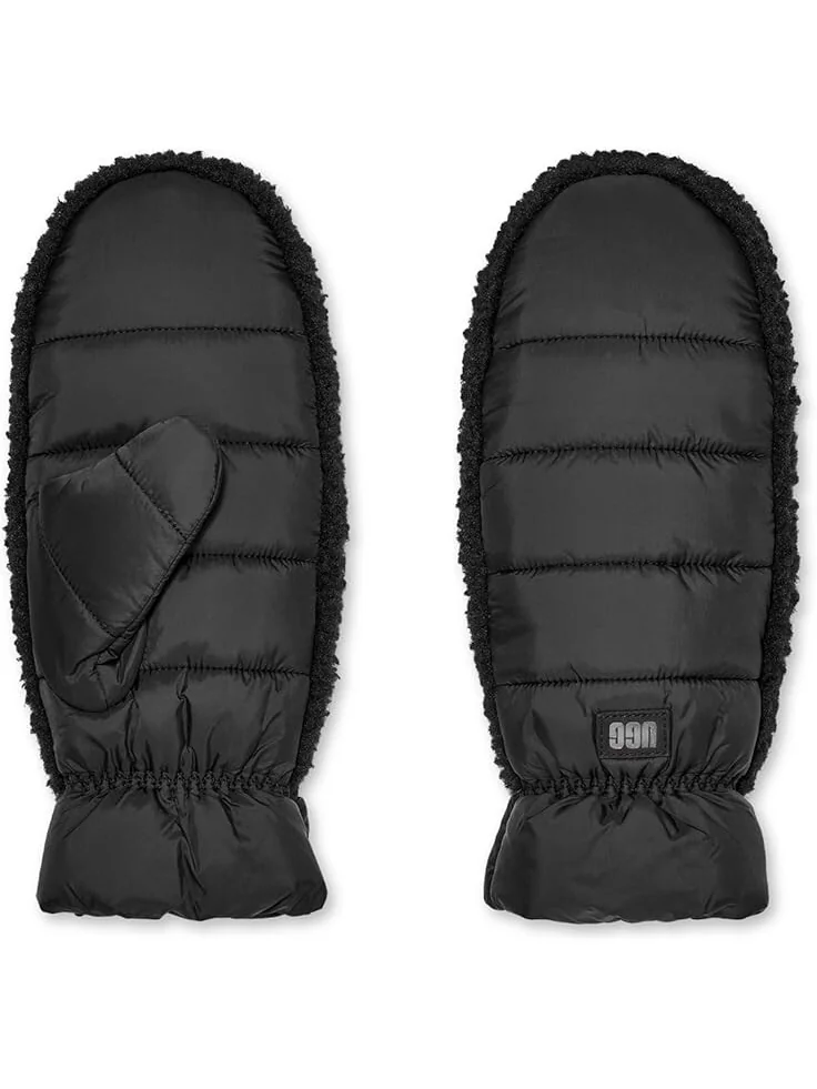 Перчатки UGG Aw Uggfluff Mitten — изображение 1 из 1, черный