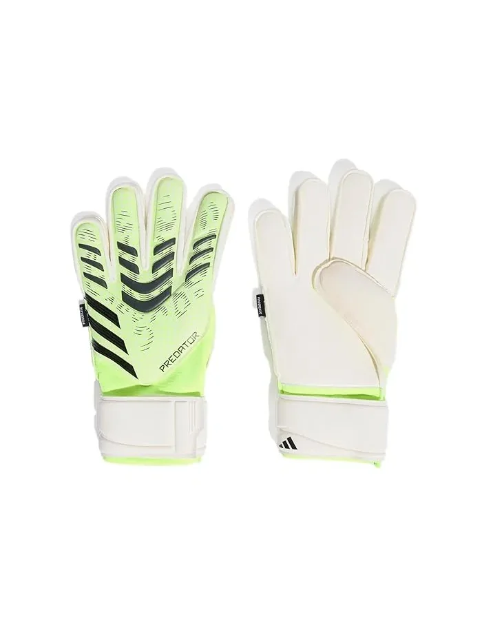 Вратарские перчатки Predator Match Fingersave Adidas — изображение 1 из 2, белый/черный