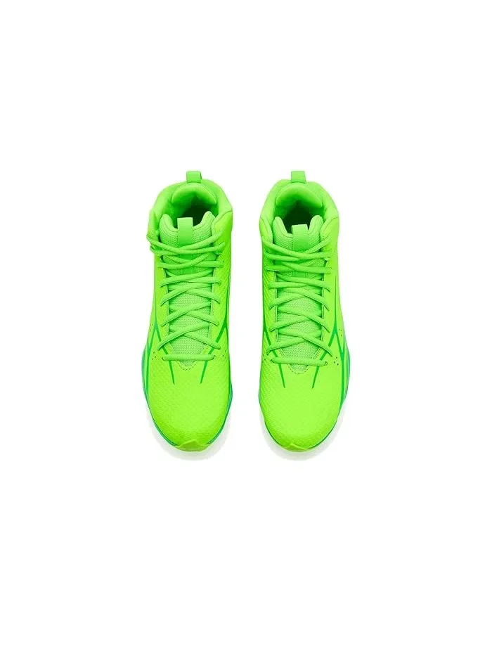 Кроссовки футбольные Spotlight Hammer Under Armour — изображение 2 из 4, зеленый/зеленый/зеленый