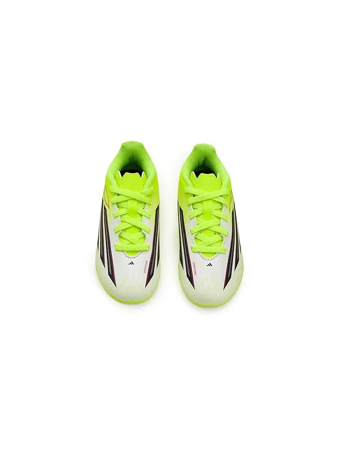 Бутсы футбольные F50 Adidas Kids — изображение 2 из 4, желтый/черный/красный
