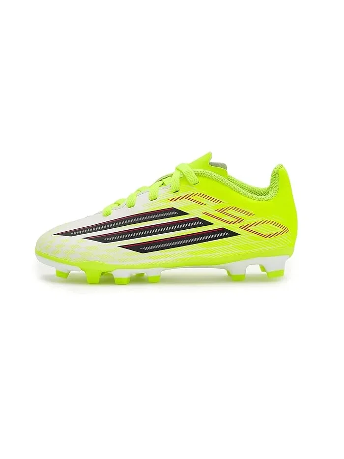 Бутсы футбольные F50 Adidas Kids — изображение 4 из 4, желтый/черный/красный