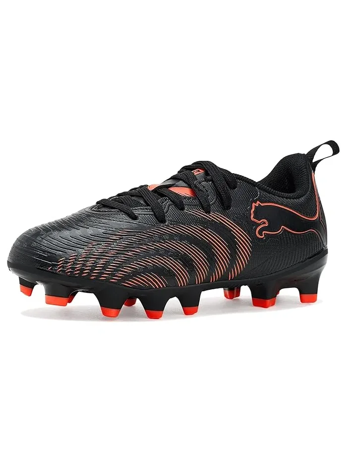 Бутсы футбольные Future Play Firm PUMA Kids — изображение 1 из 4, черный/красный/серый