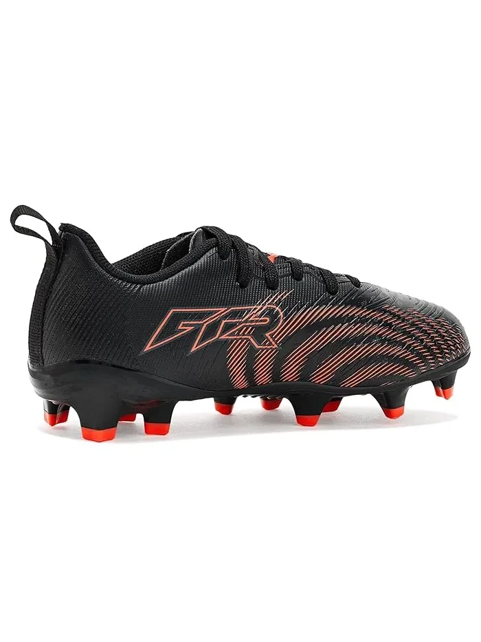 Бутсы футбольные Future Play Firm PUMA Kids — изображение 3 из 4, черный/красный/серый